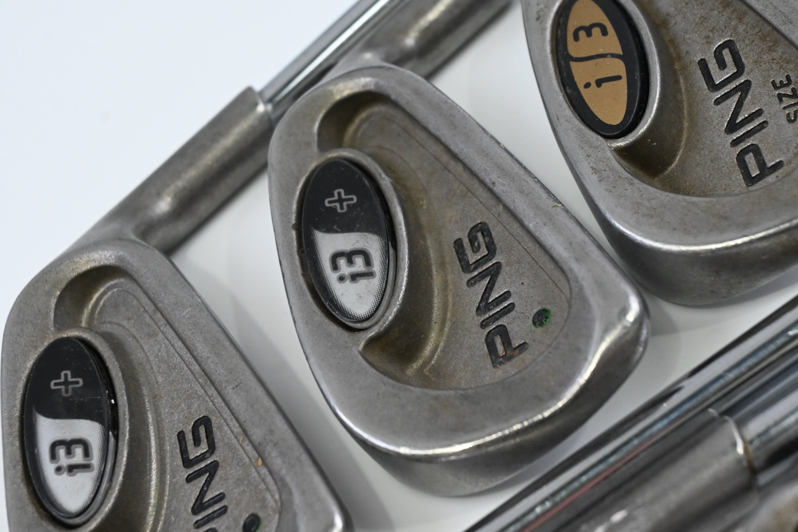 Ping i3+ Irons / 3-PW+SW / Black Dot / Regular Flex Ping JZ Cushin Shafts
