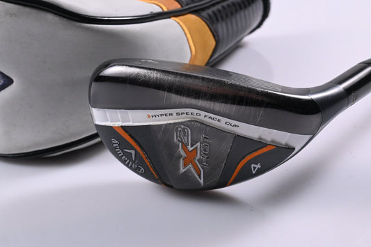 Callaway X2 Hot #4 Hybrid / 22 Degree / Regular Flex Callaway X2 Hot 60 Shaft