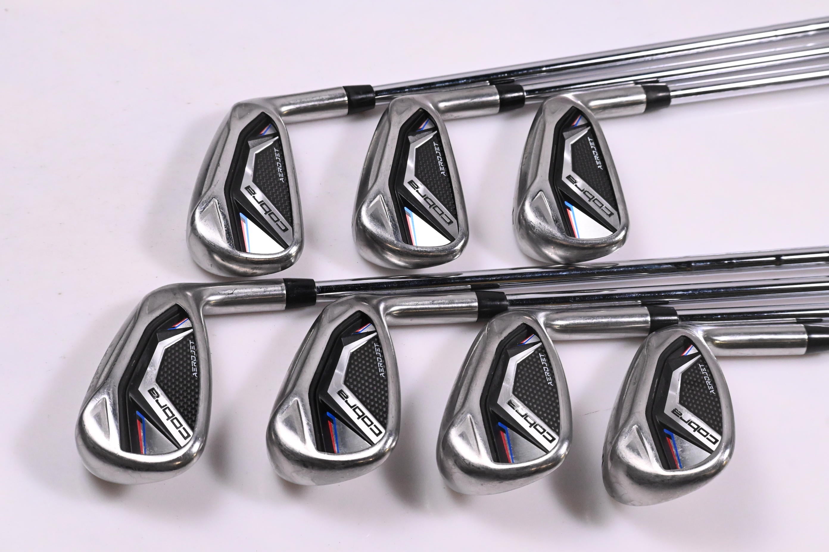 Cobra Aerojet Irons / 5-PW+GW / Regular Flex KBS Tour Lite Shafts
