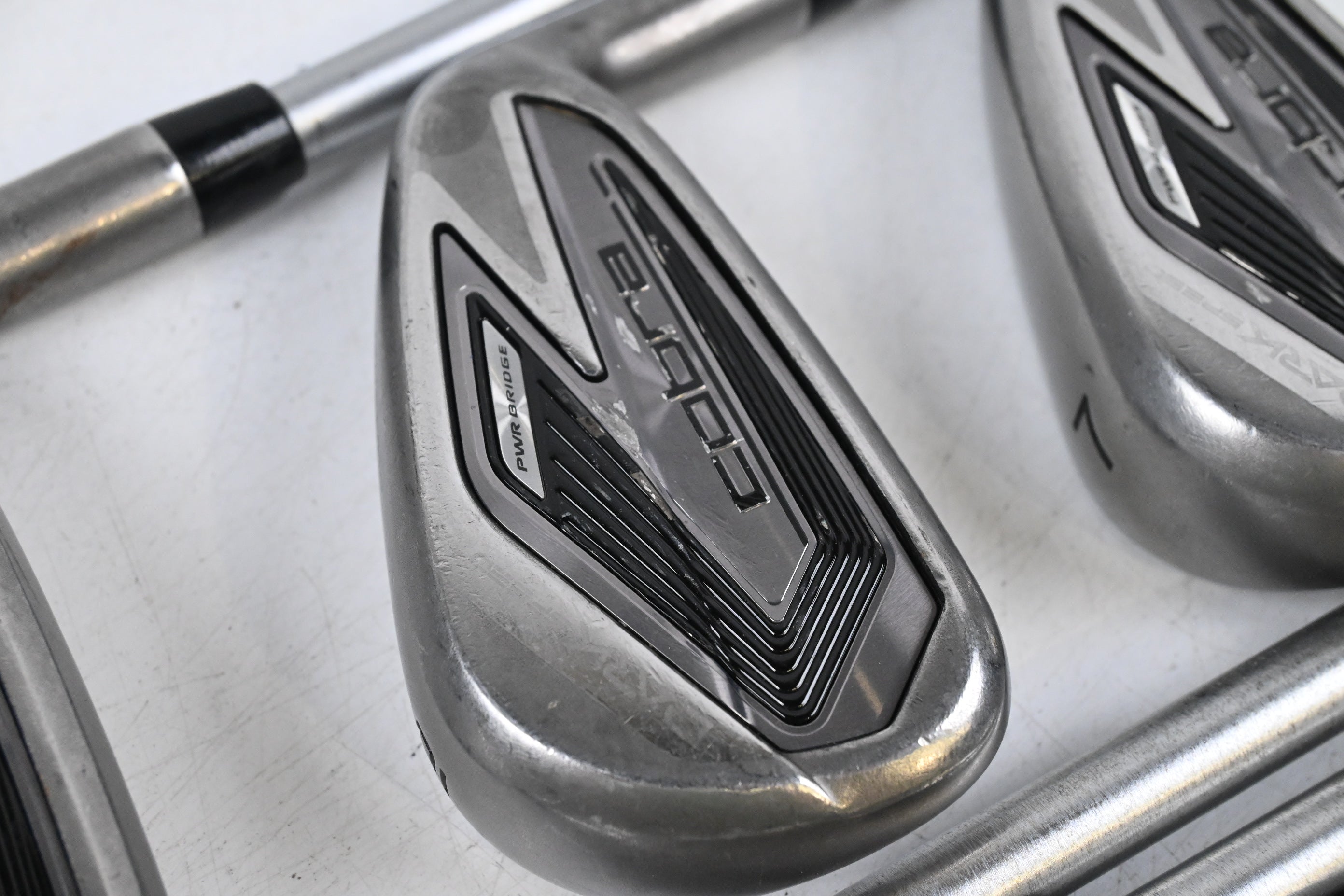 Cobra Darkspeed Irons / 5-PW+SW / Stiff Flex KBS Tour C-Taper Lite 110 Shafts