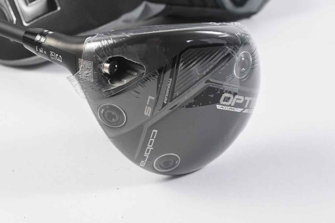 Left Hand Cobra OPTM LS #3 Wood / 14.5 Degree / Stiff Flex Kai'li Dark Waves 60