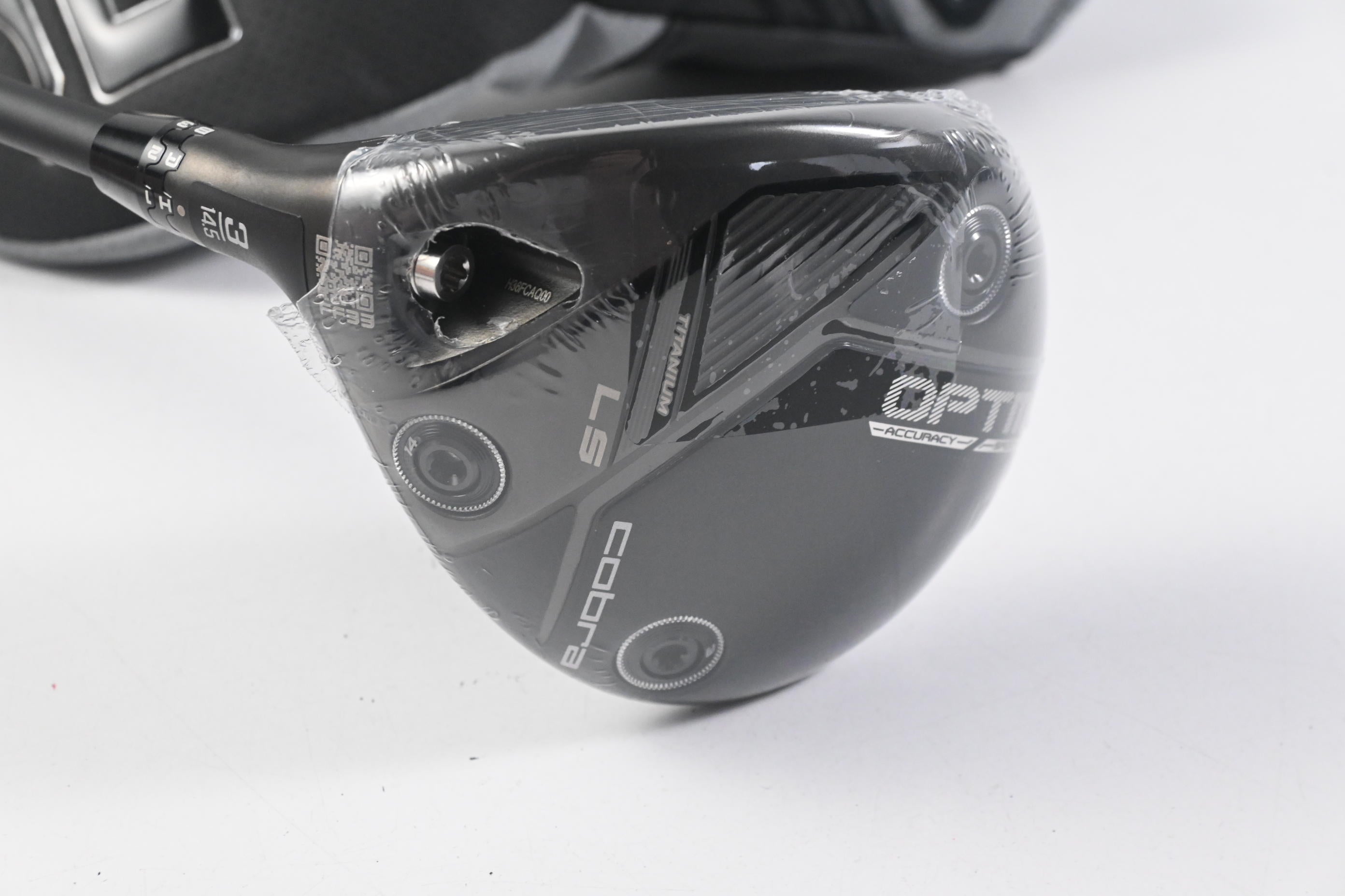 Left Hand Cobra OPTM LS #3 Wood / 14.5 Degree / Stiff Flex Kai'li Dark Waves 60
