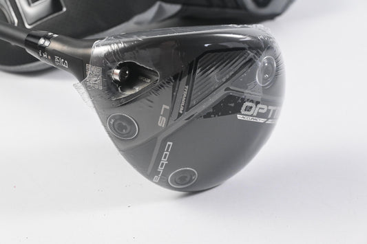 Left Hand Cobra OPTM LS #3 Wood / 14.5 Degree / Stiff Flex Kai'li Dark Waves 60