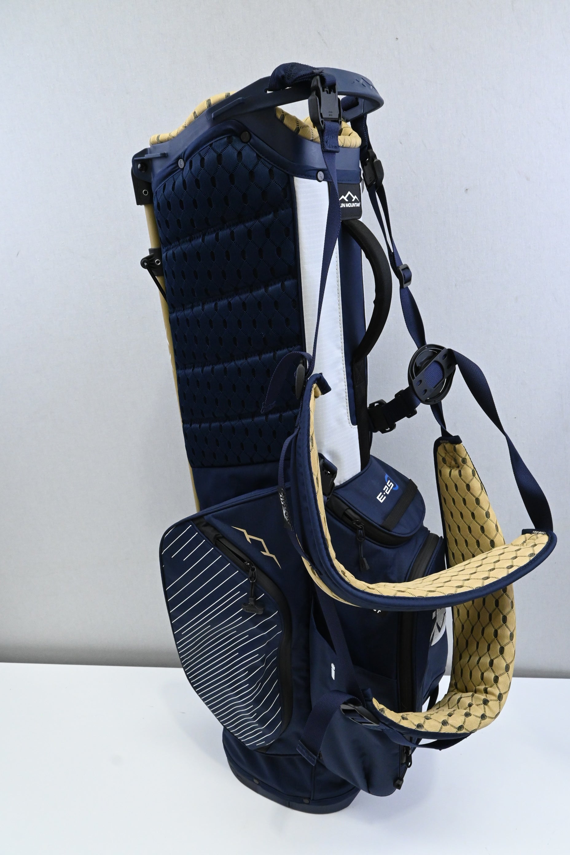 Sun Mountain E-2.5 H2NO Stand Bag / 4-Way / Navy, Gold