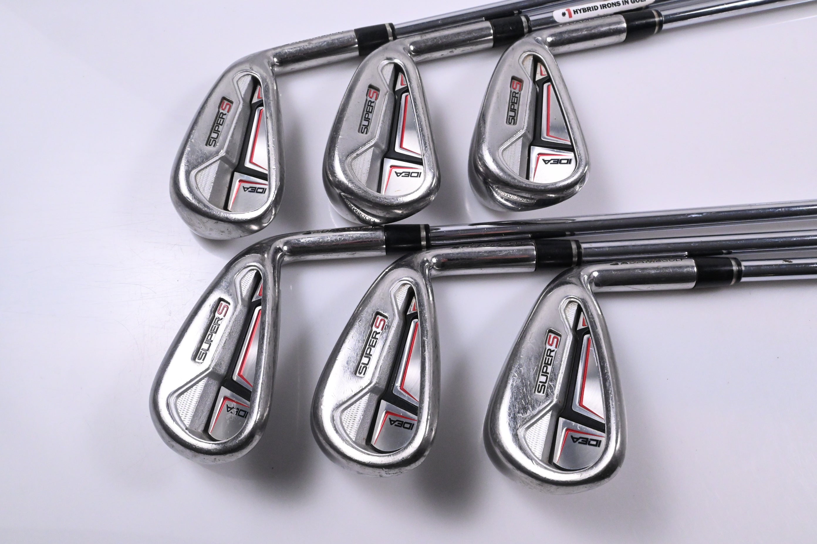 Adams Idea Super S Irons / 5-PW / Regular Flex KBS Tour 90 Shafts