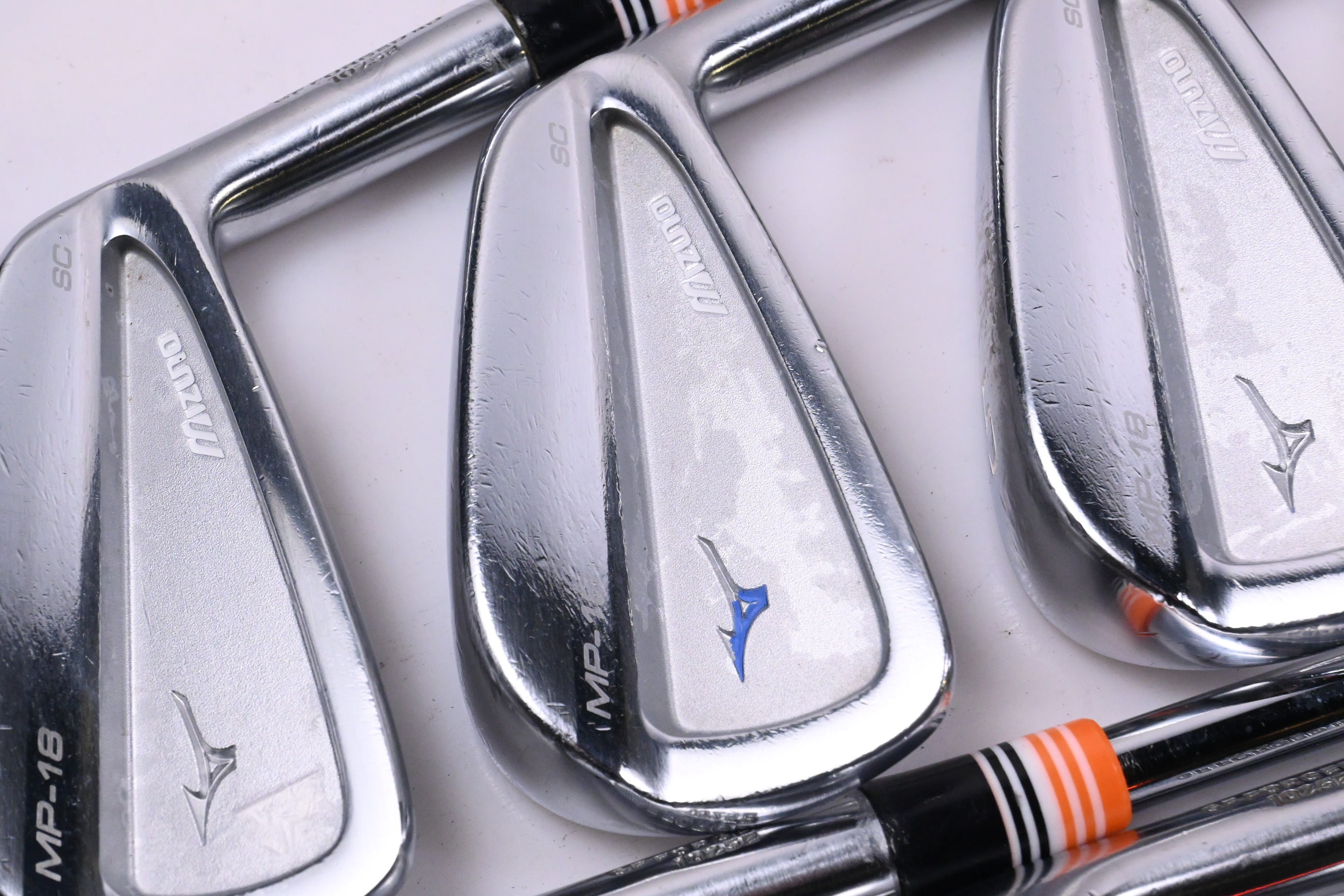 Mizuno MP-18 SC/MB Irons / 3-PW / X-Flex Project X Flighted 95 Shafts