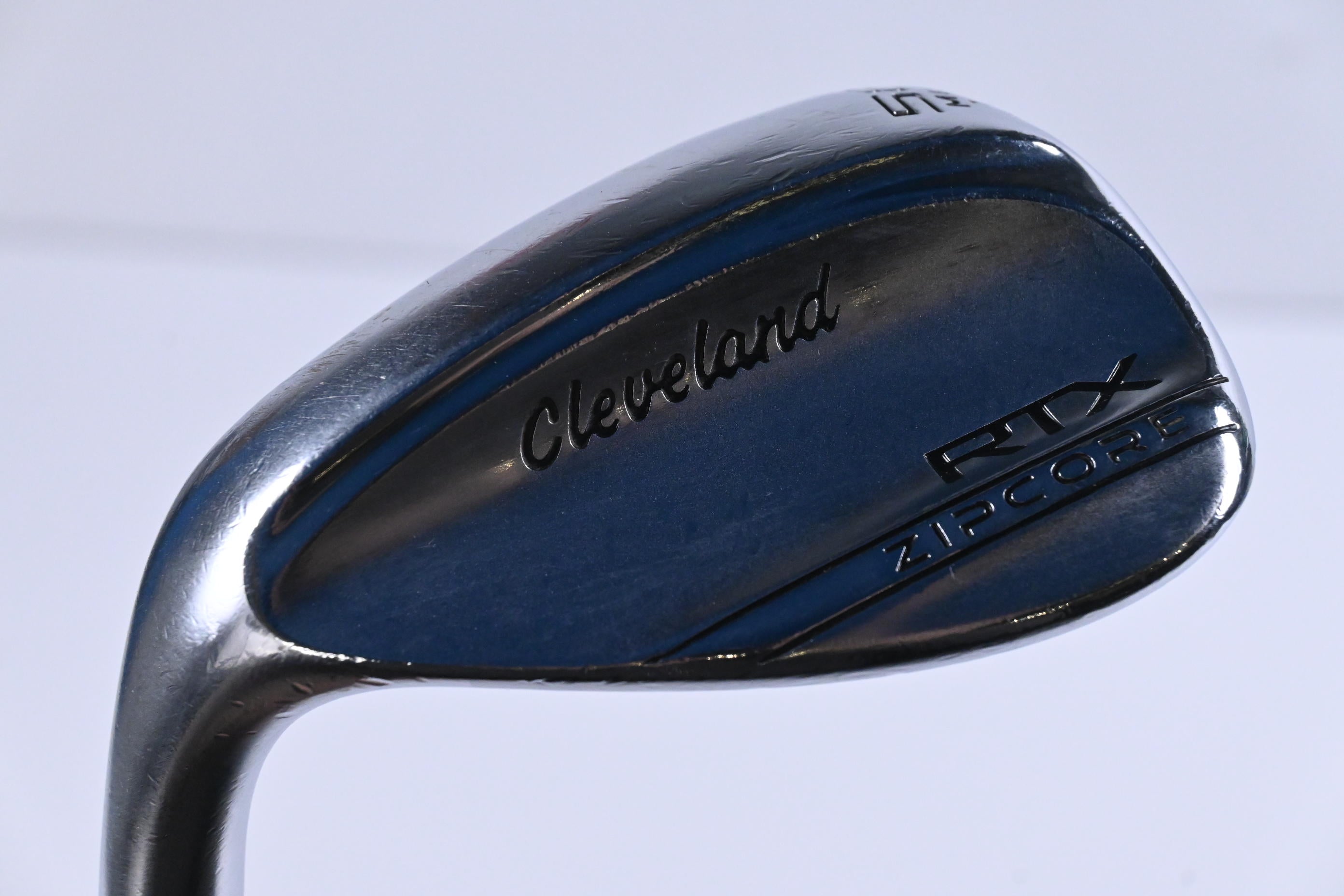 Left Hand Cleveland RTX ZipCore Lob Wedge / 58 Degree / Wedge Flex Dynamic Gold