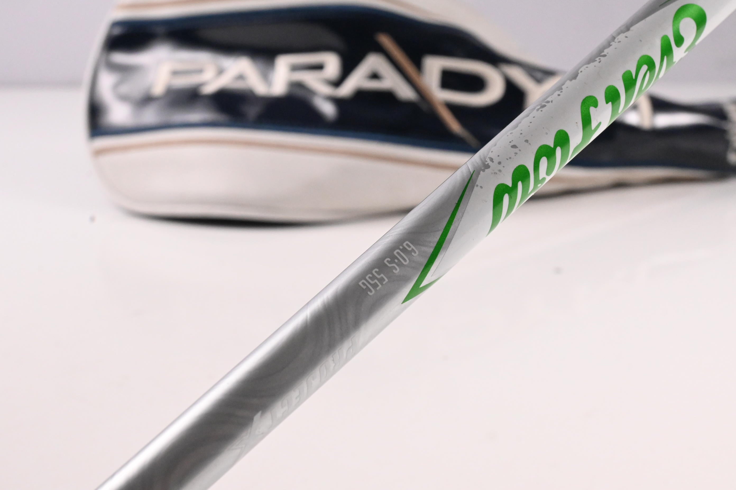 Callaway Paradym Driver / 9 Degree / Stiff Flex Evenflow Green 55 Shaft