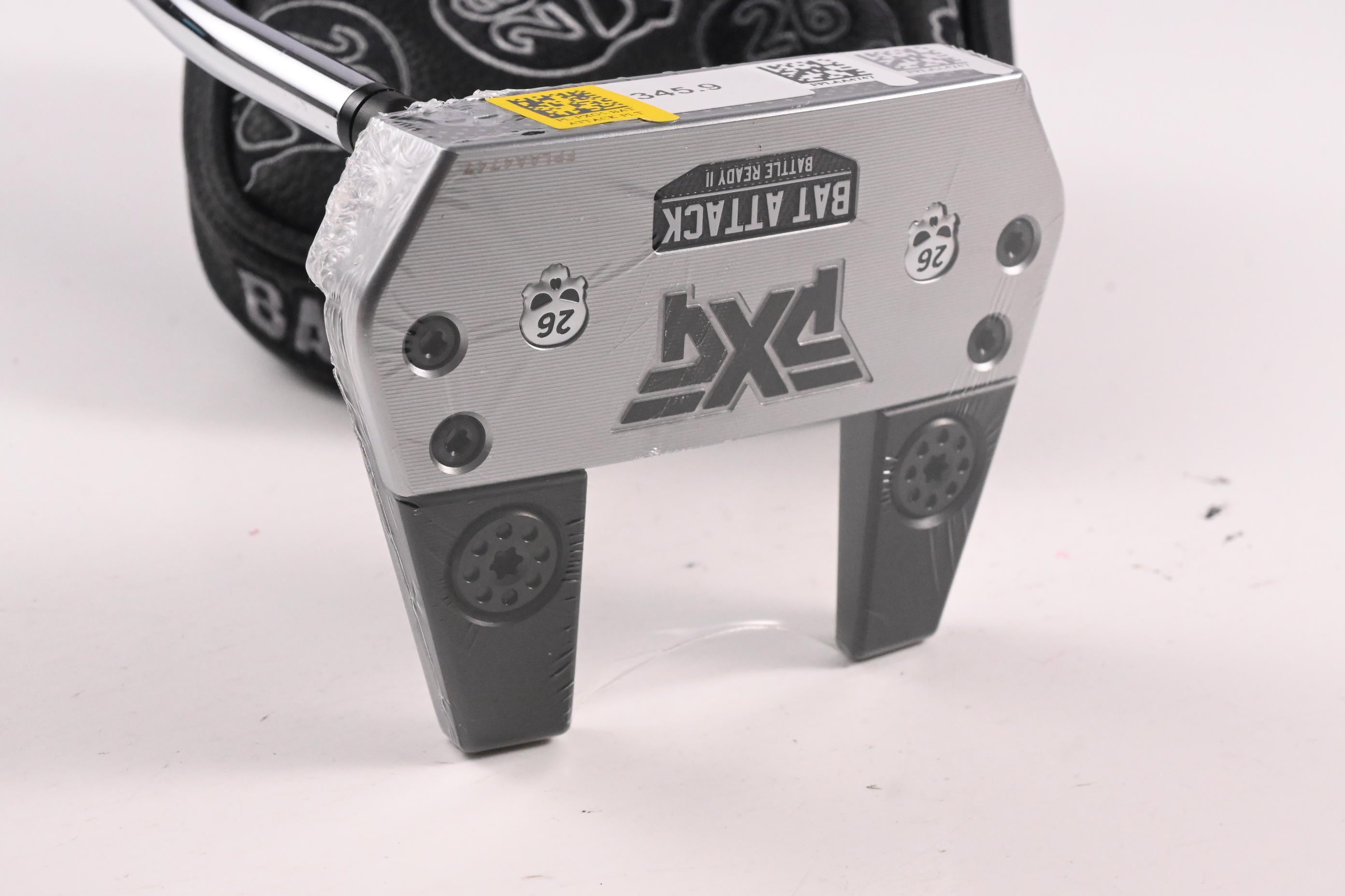 Left Hand PXG Battle Ready II Bat Attack Double Bend Putter / 34 Inch
