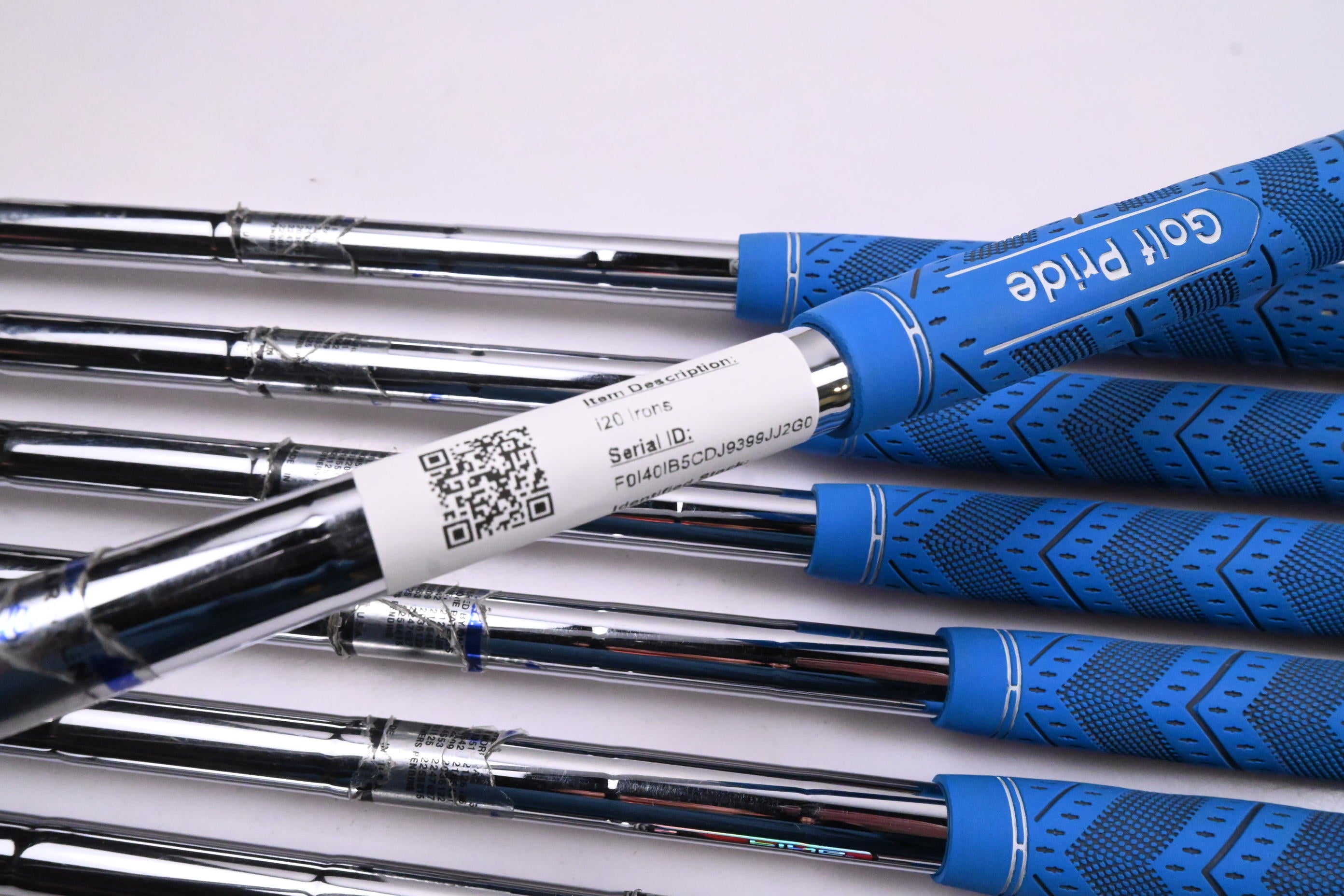 Ping i20 Irons / 3-9i / Blue Dot / Stiff Flex Ping Z-Z115 Shafts