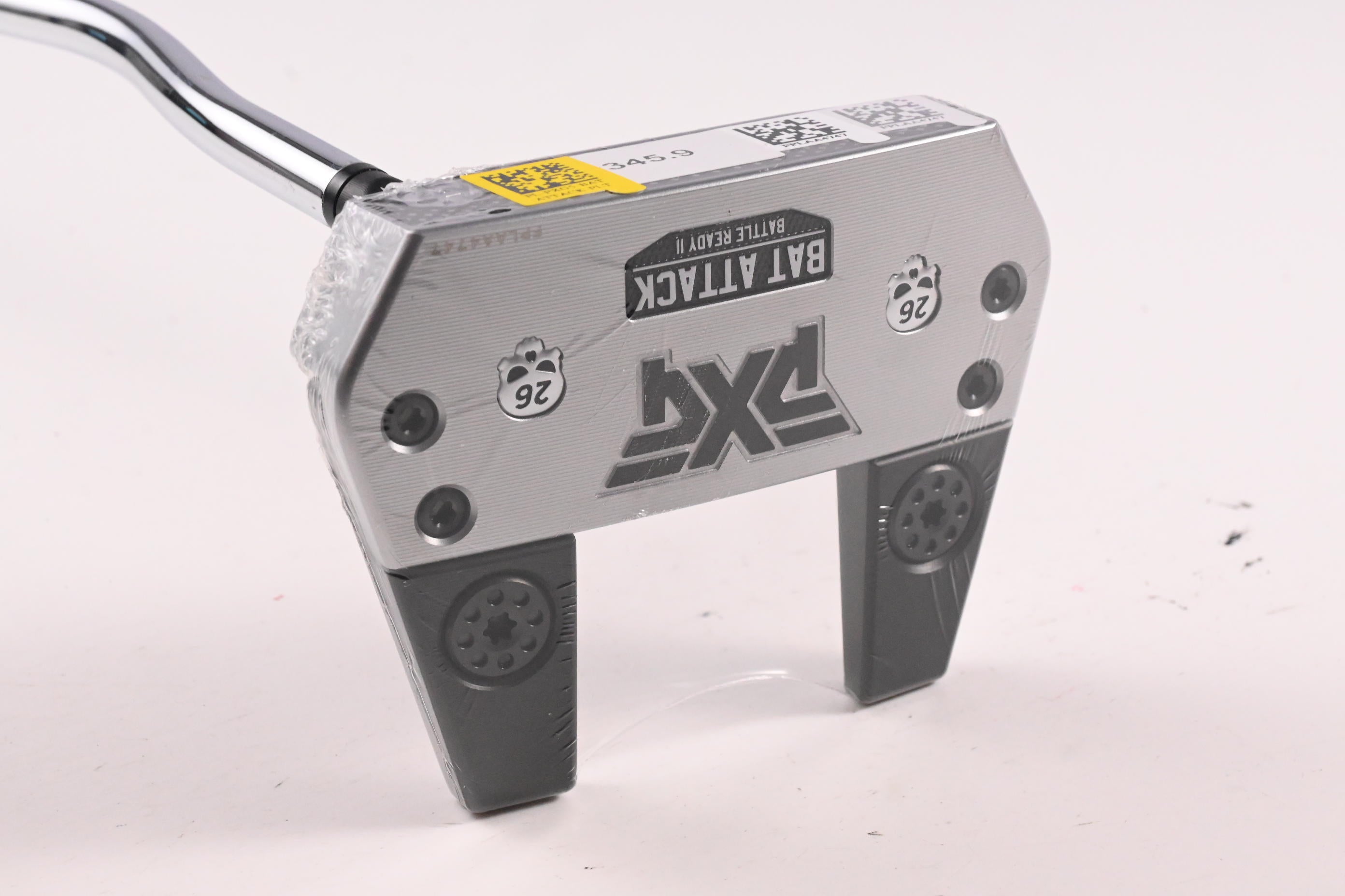 Left Hand PXG Battle Ready II Bat Attack Double Bend Putter / 34 Inch