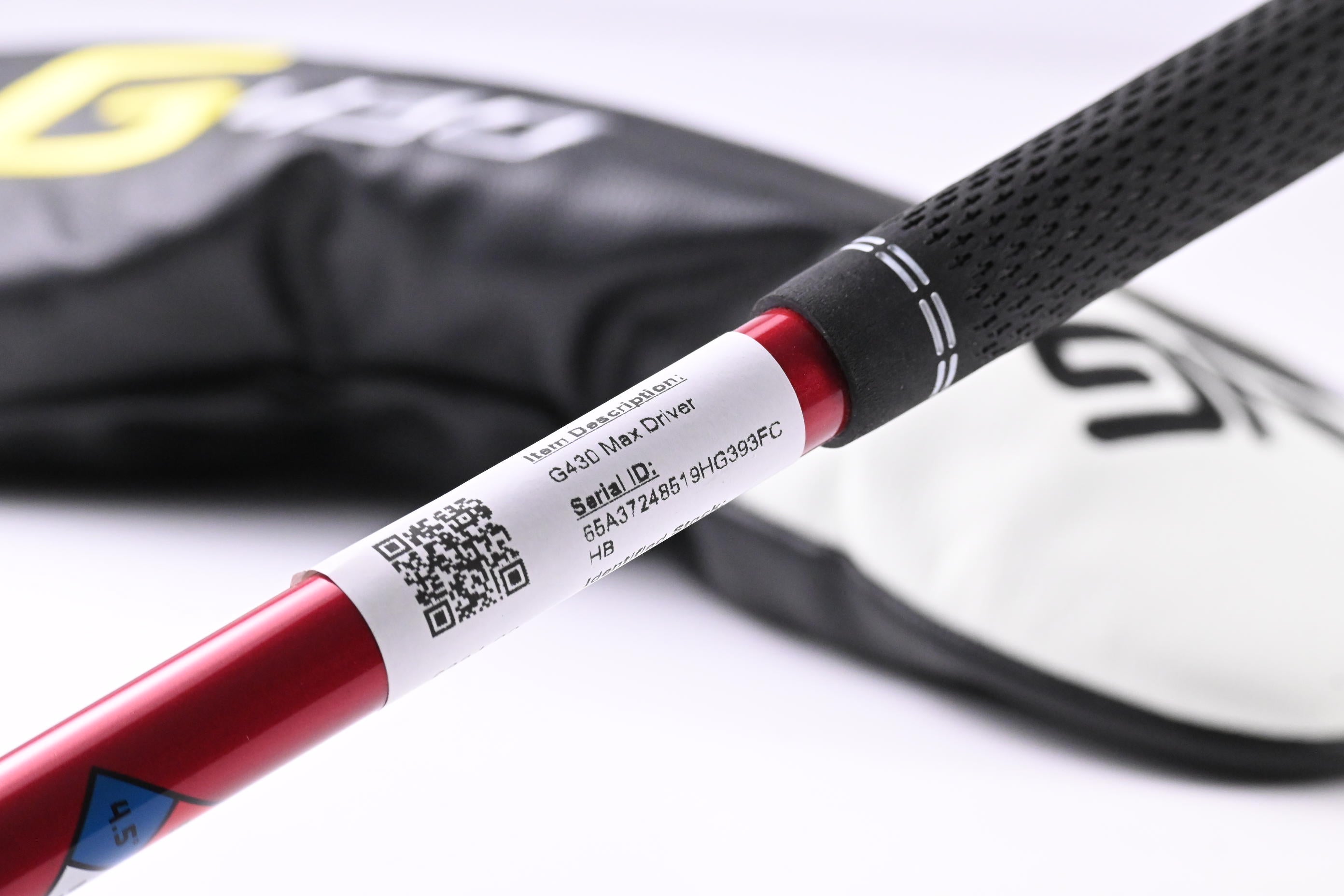 Ping G430 Max Driver / 10.5 Degree / Regular Flex HZRDUS Smoke Red RDX 60 Shaft