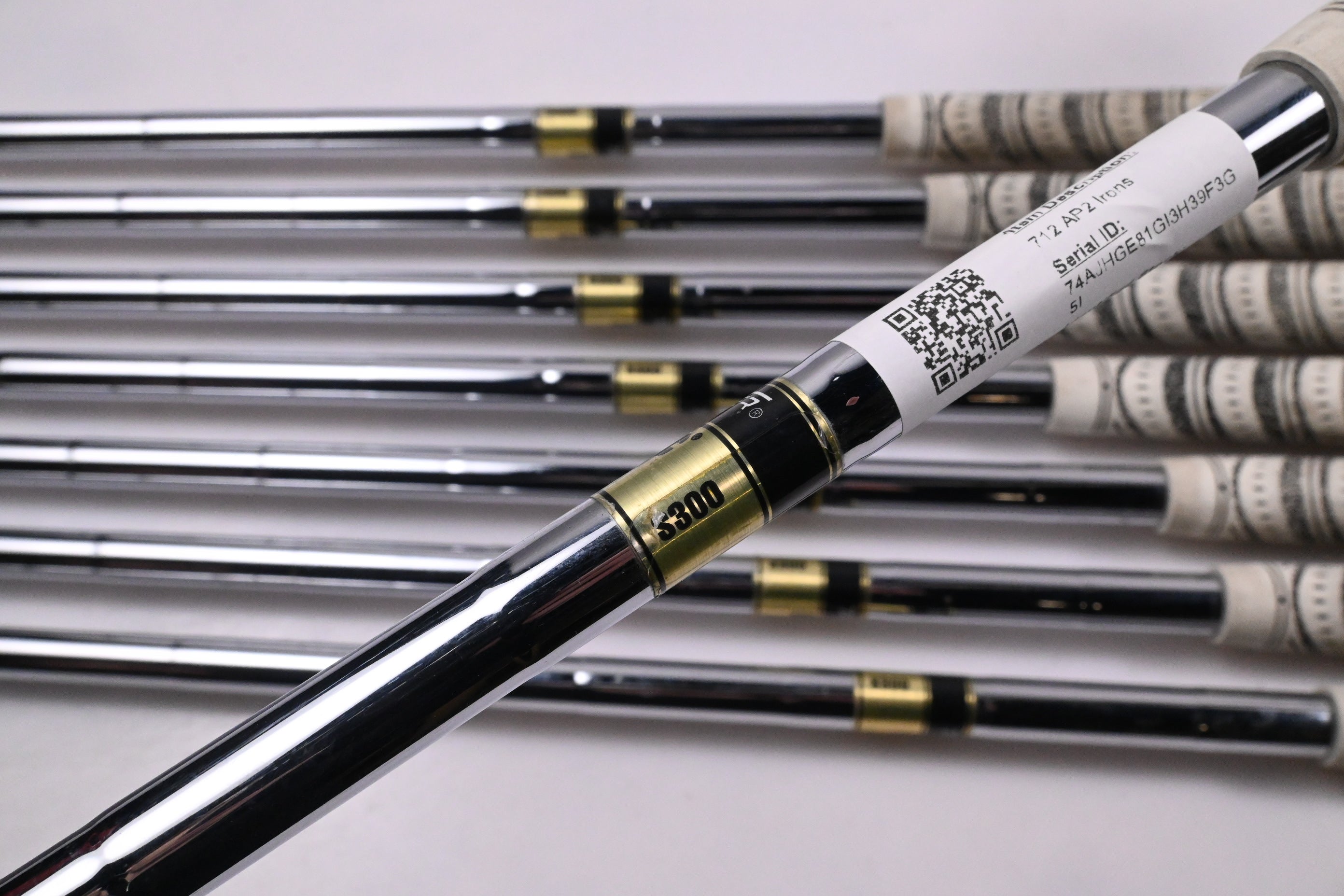 Titleist 712 AP2 Irons / 3-PW / Stiff Flex Dynamic Gold S300 Shafts
