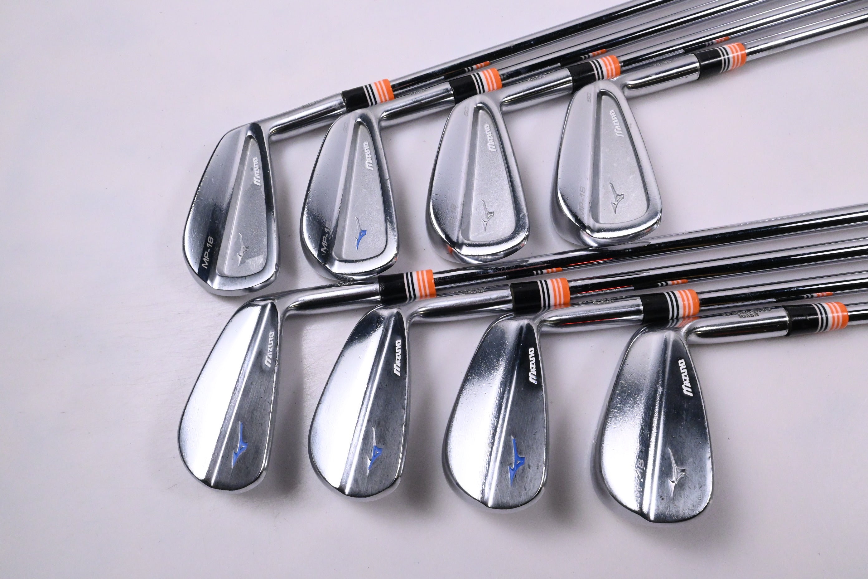 Mizuno MP-18 SC/MB Irons / 3-PW / X-Flex Project X Flighted 95 Shafts