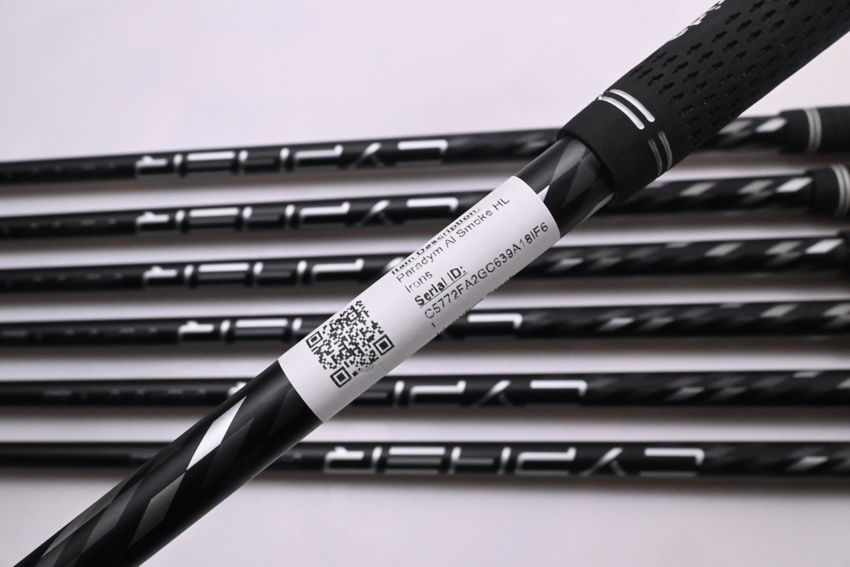 Callaway Paradym Ai Smoke HL Irons / 5-PW+GW / Senior Flex Cypher 2.0 50 Shafts