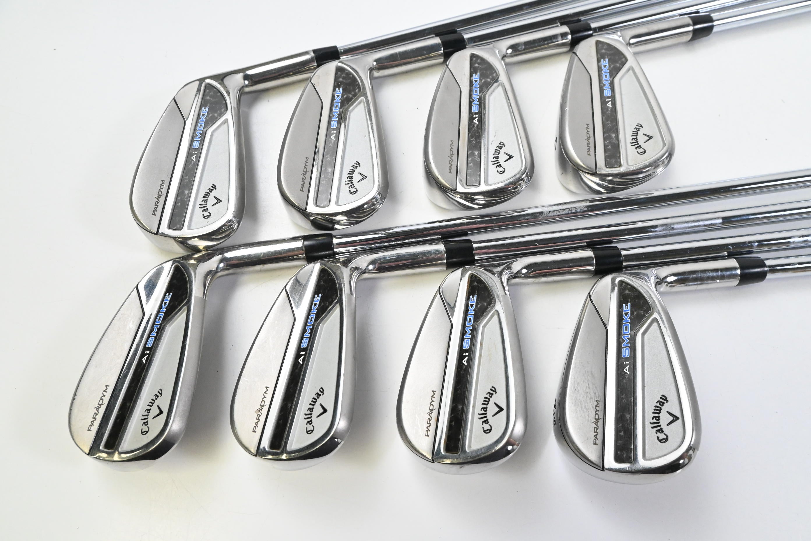 Callaway Paradym Ai Smoke Irons / 4-PW+GW / Regular Flex Elevate MPH 95