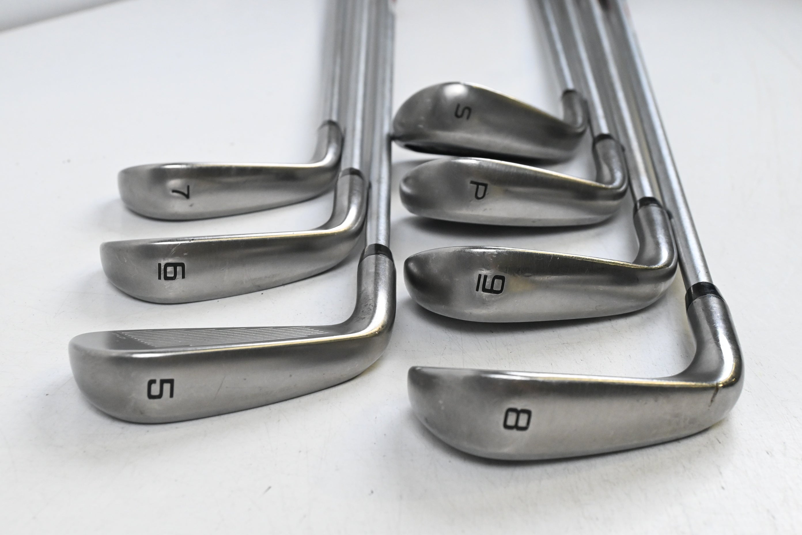 Cobra Darkspeed Irons / 5-PW+SW / Stiff Flex KBS Tour C-Taper Lite 110 Shafts