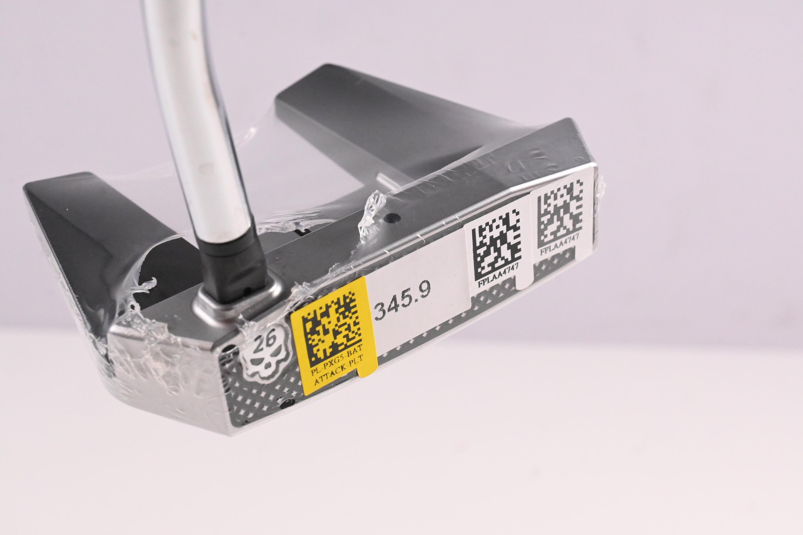 Left Hand PXG Battle Ready II Bat Attack Double Bend Putter / 34 Inch