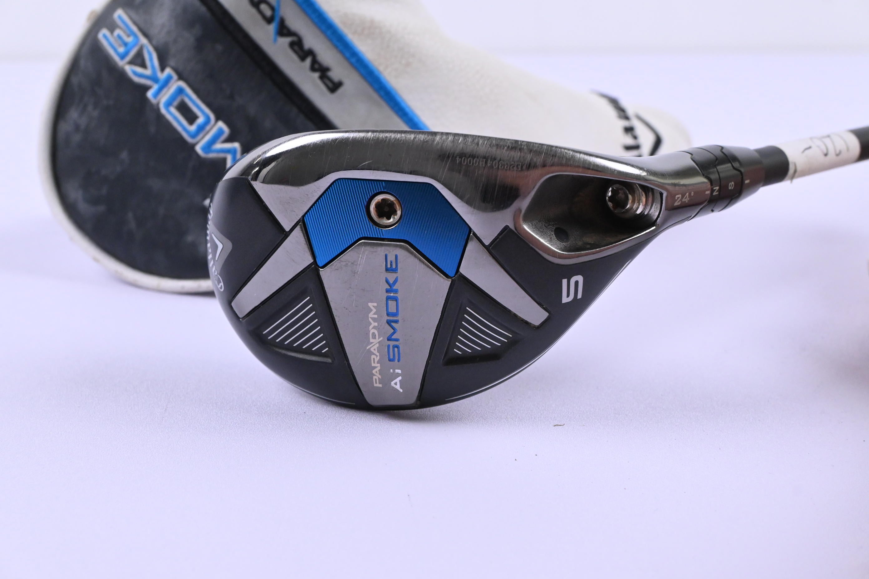 Callaway Paradym Ai Smoke #5 Hybrid / 24 Degree / Regular Flex Cypher 2.0 60