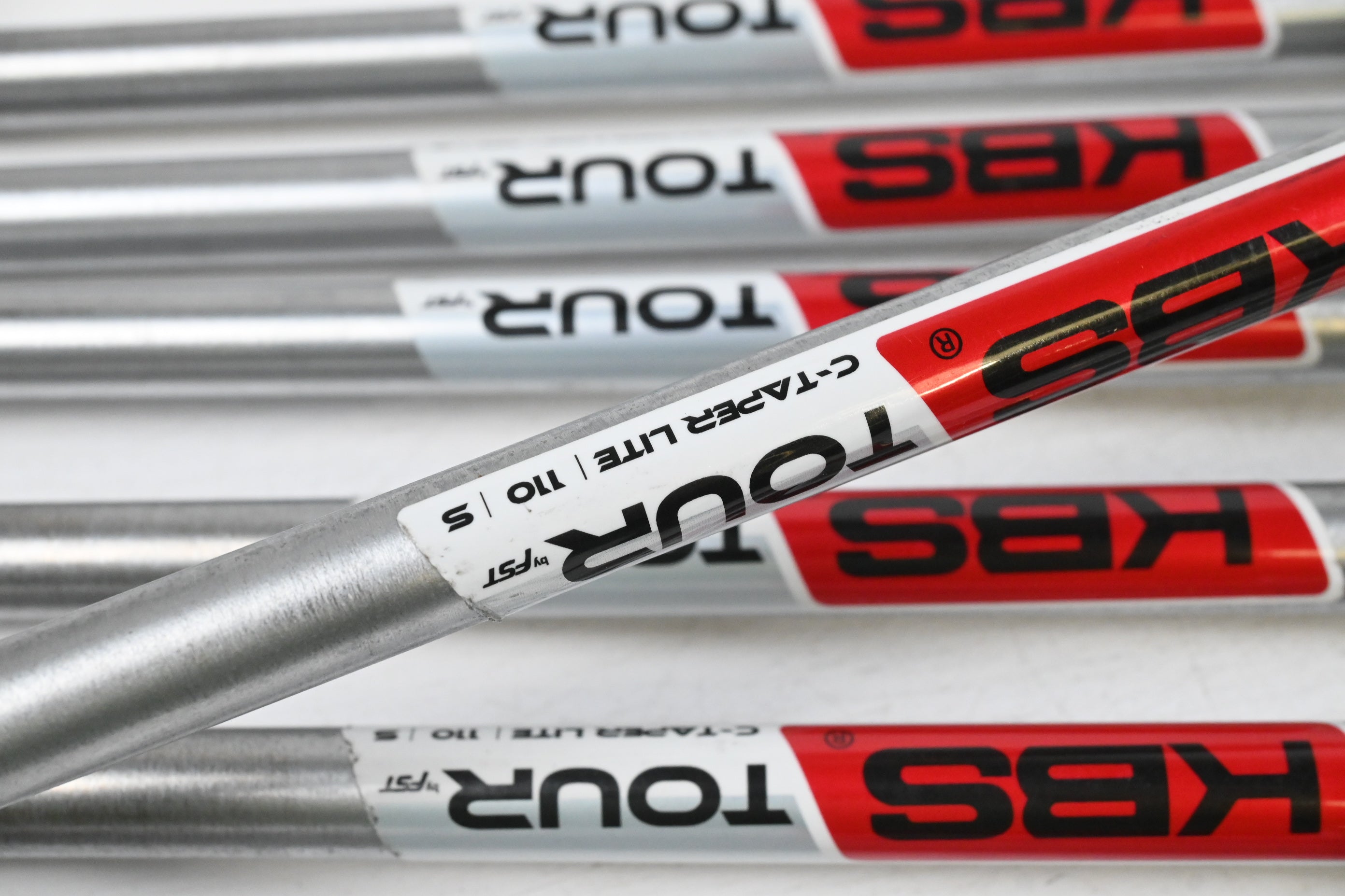 Cobra Darkspeed Irons / 5-PW+SW / Stiff Flex KBS Tour C-Taper Lite 110 Shafts