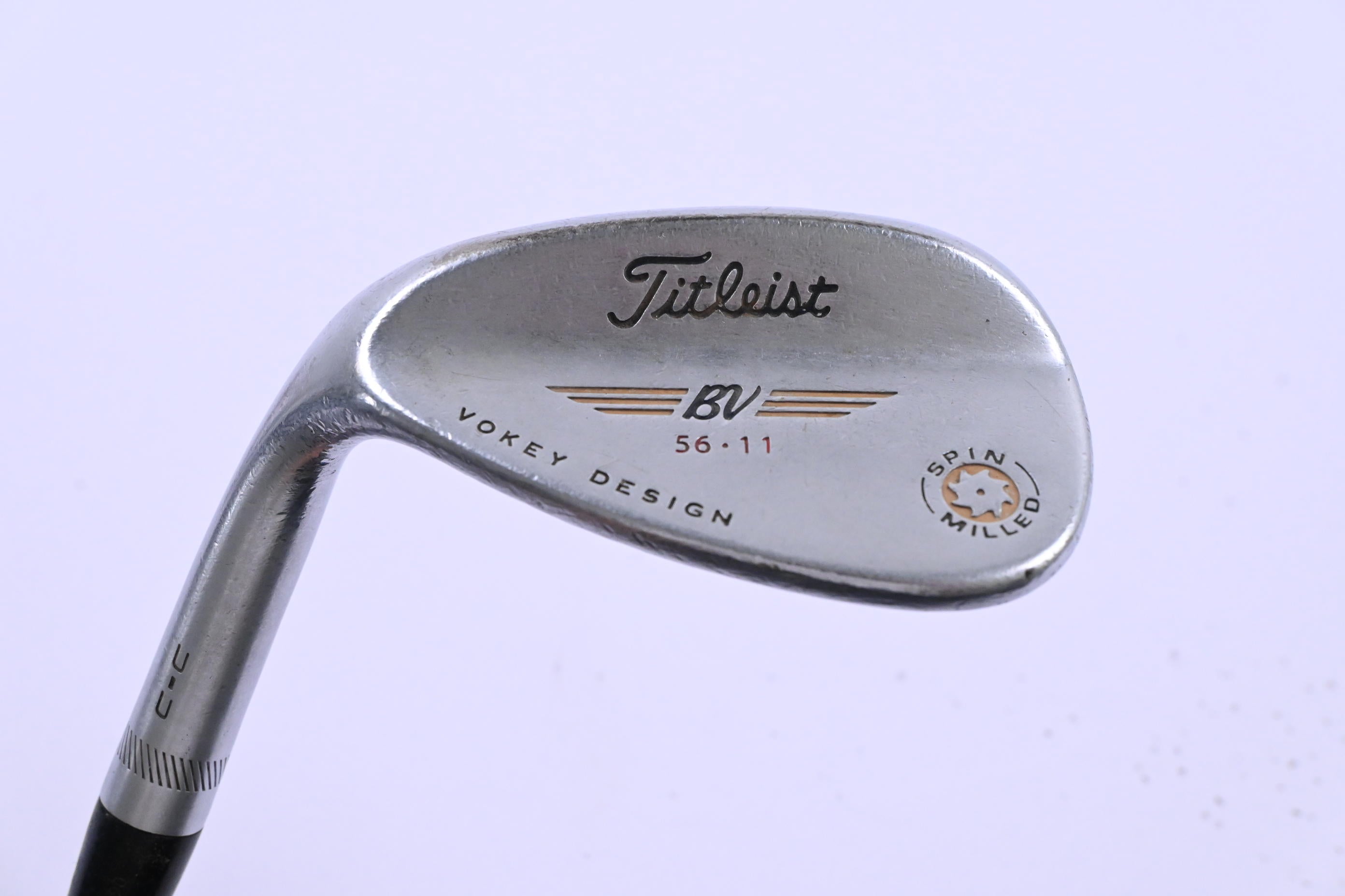 Left Hand Titleist Vokey Spin Milled Sand Wedge / 56 Degree / Stiff Flex DG S200