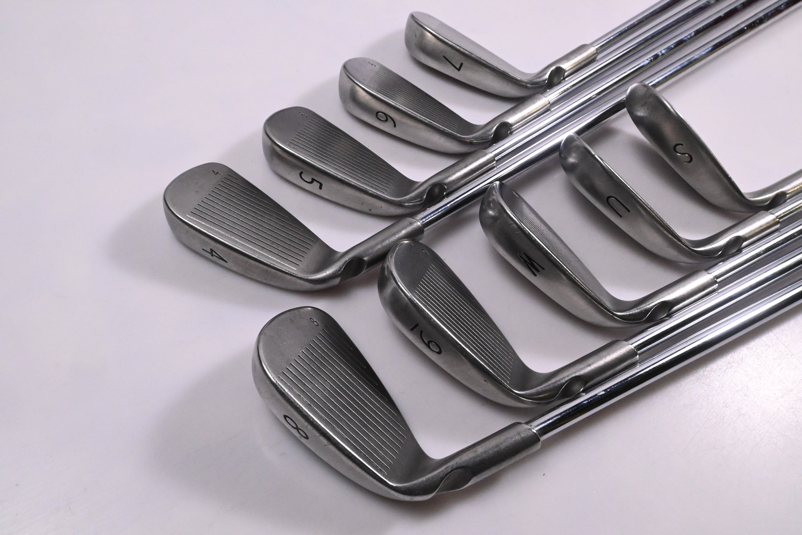 Ping i10 Irons / 4-PW+GW+SW / Yellow Dot / Regular Flex Ping AWT Steel Shafts