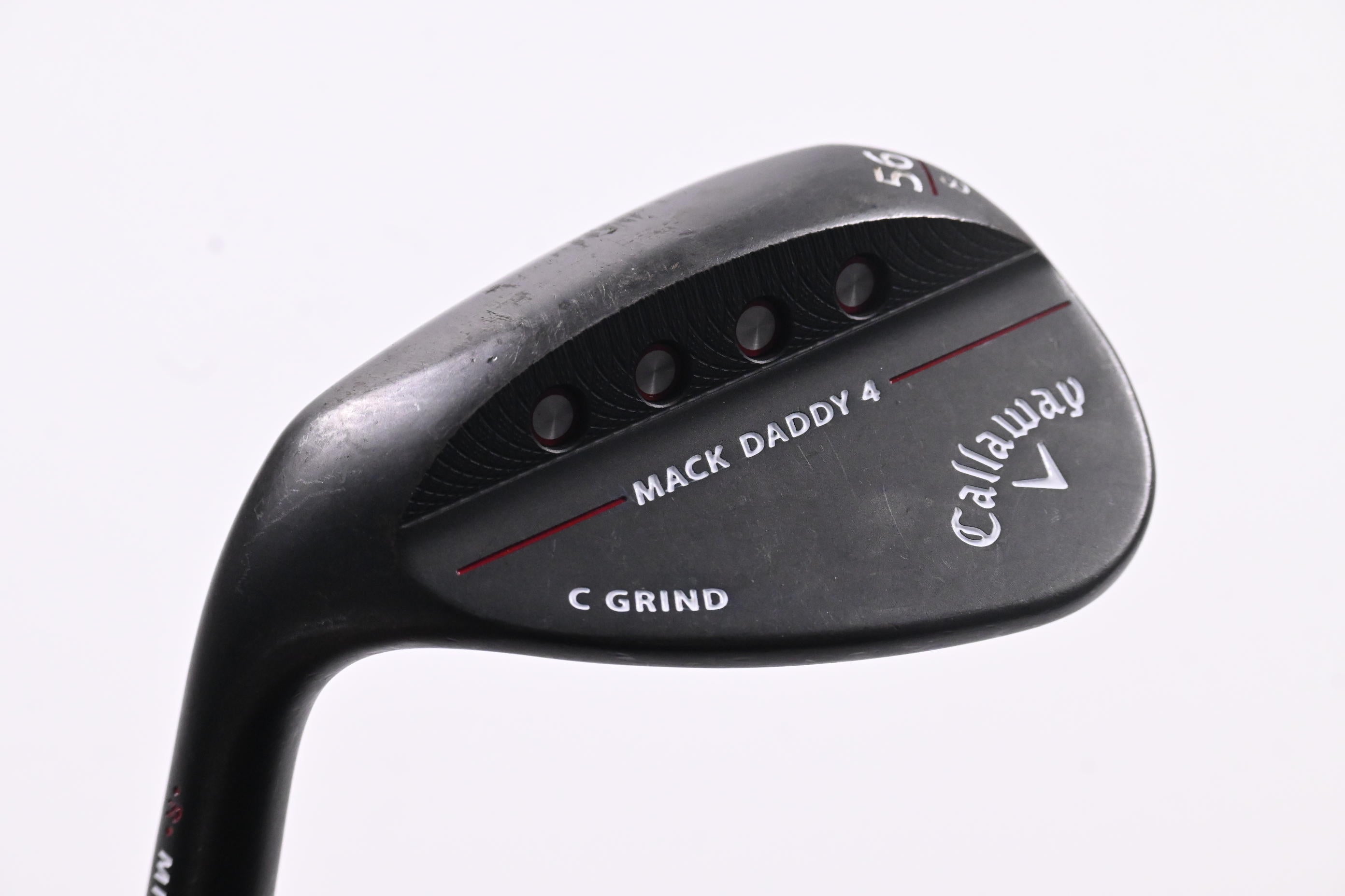 Left Hand Callaway Mack Daddy 4 Sand Wedge / 56 Degree / Stiff Flex Dynamic Gold