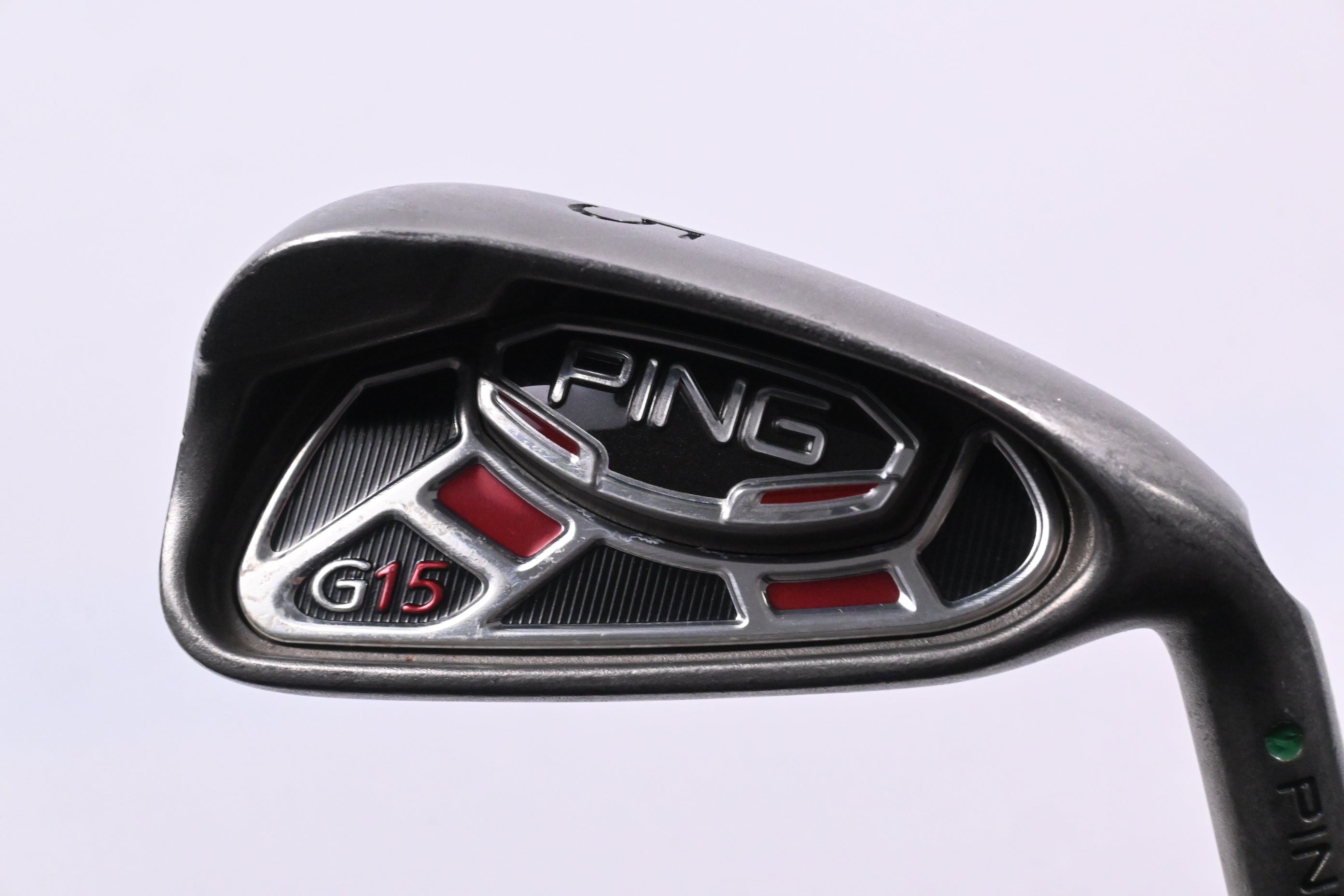 Ping G15 #5 Iron / 26 Degree / Green Dot / Regular Flex Ping AWT Shaft