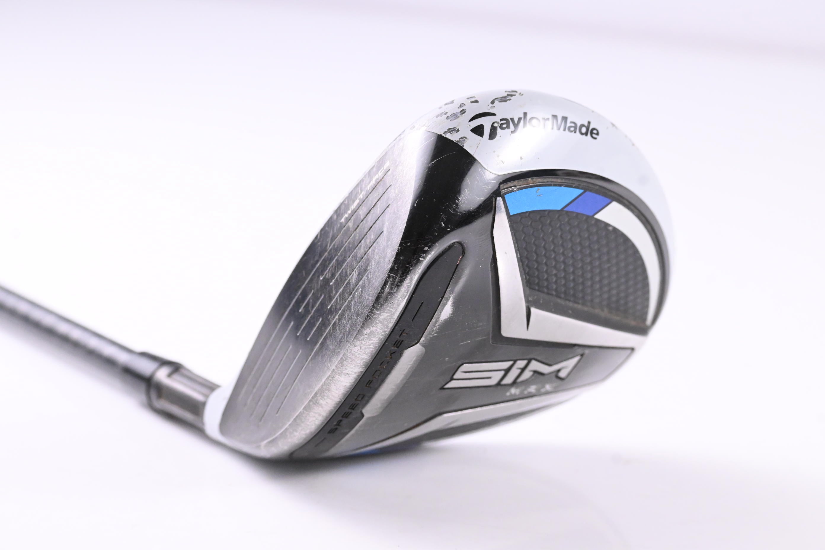 Left Hand Taylormade SIM Max #3 Wood / 15 Degree / Stiff Flex Project X