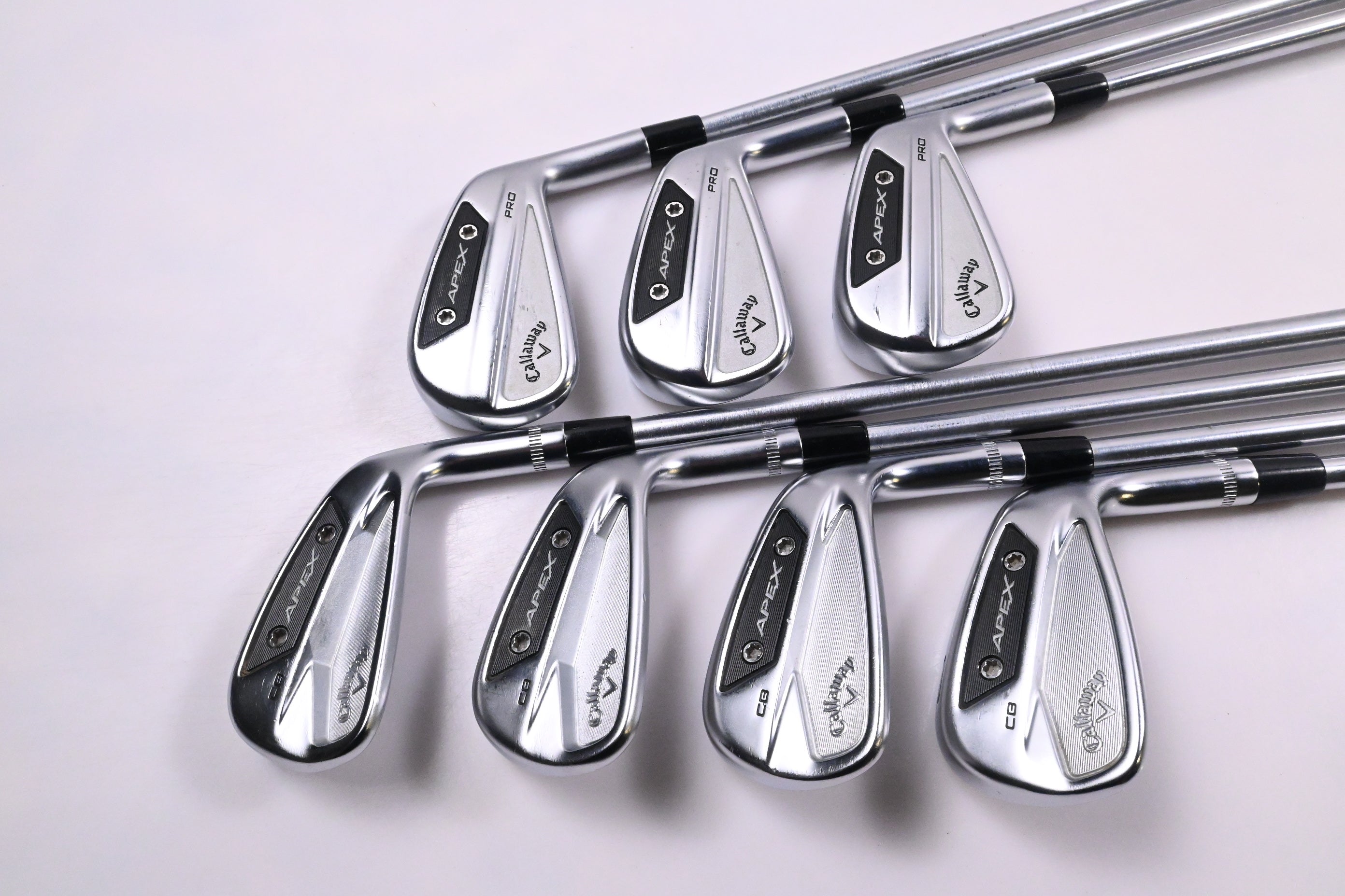 Callaway Apex CB 24 Irons / 4-PW / X-Flex Project X LS 125 Shaft