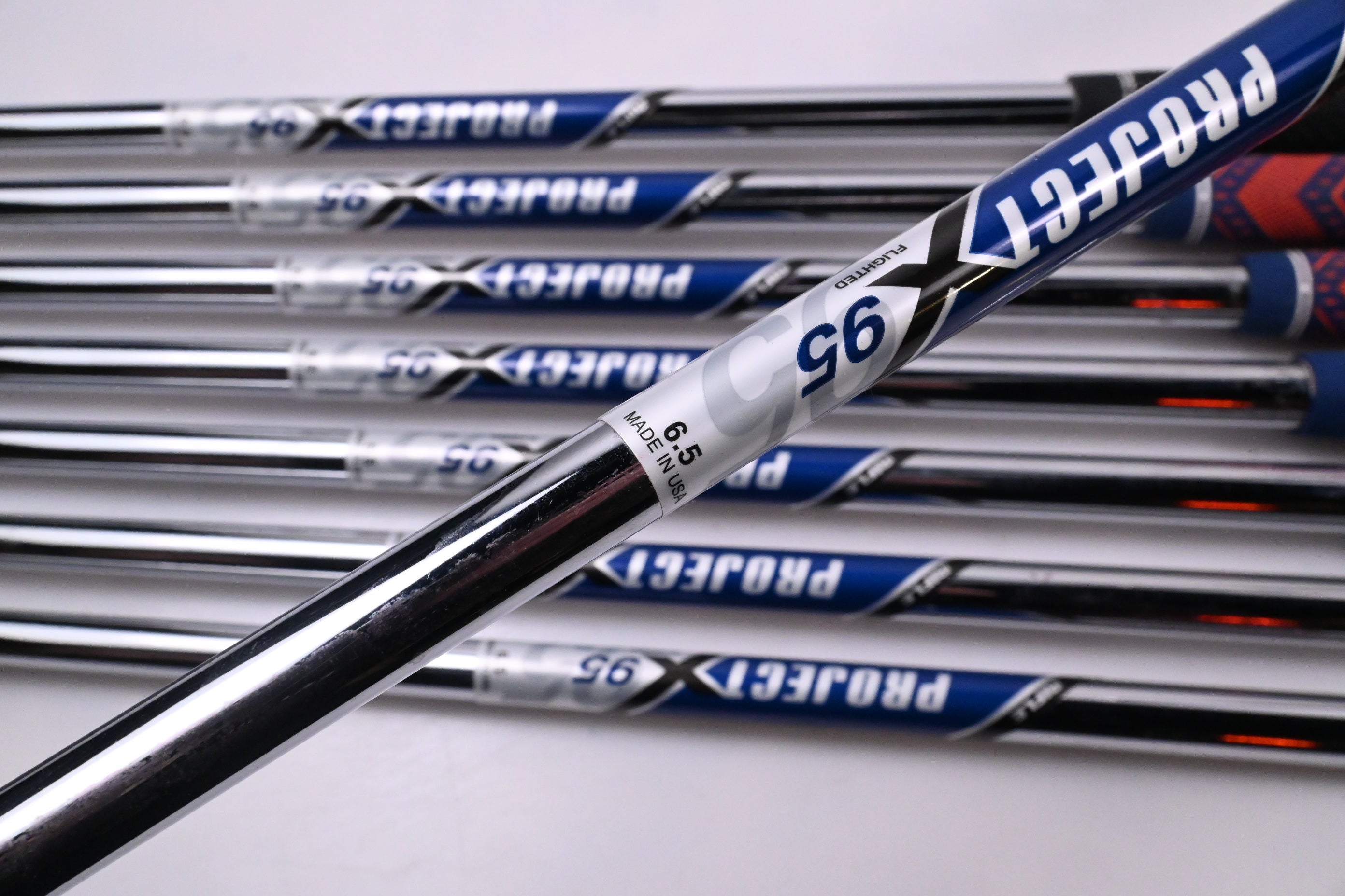 Mizuno MP-18 SC/MB Irons / 3-PW / X-Flex Project X Flighted 95 Shafts
