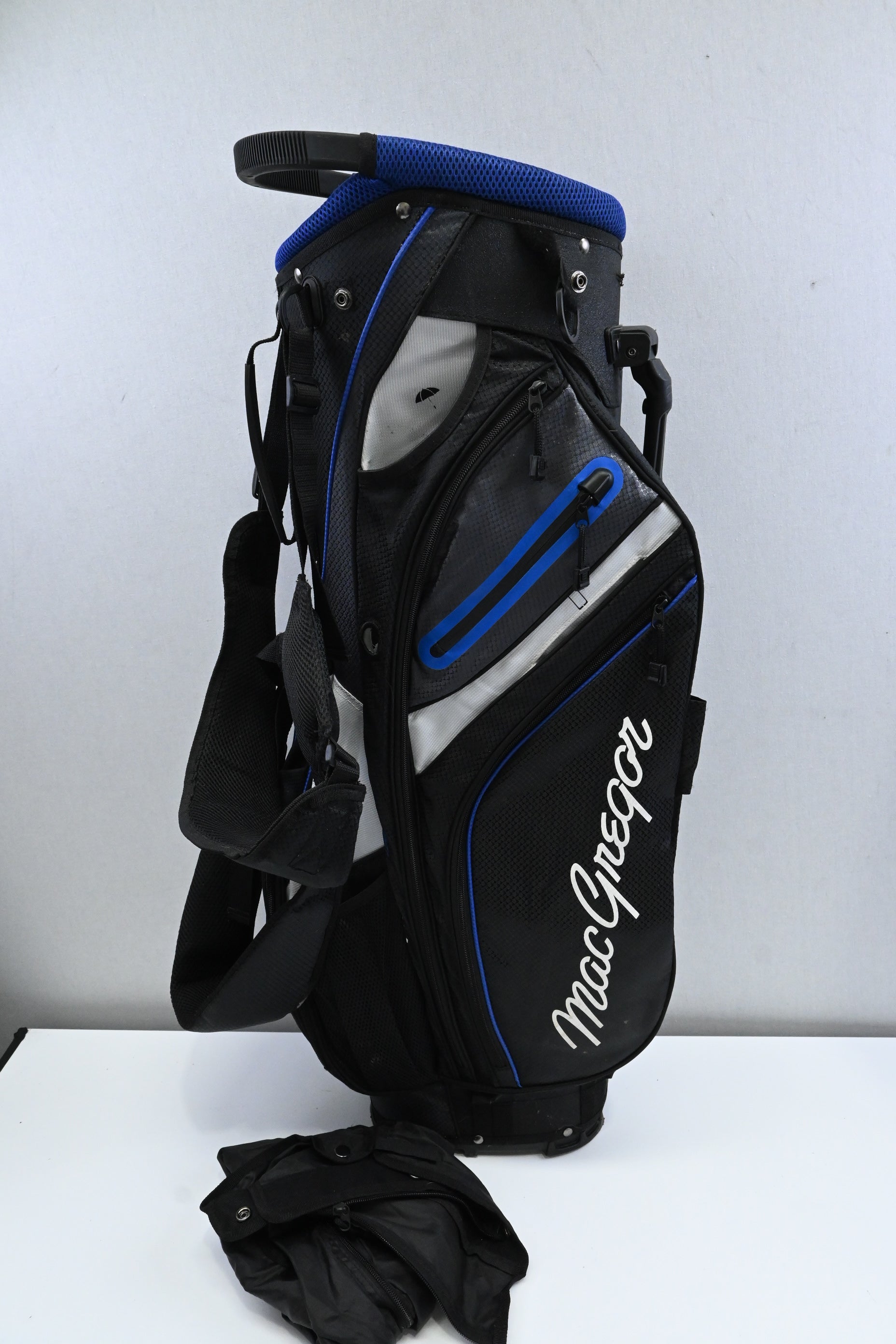 MacGregor Stand Bag / 14-Way / Black, Blue, White