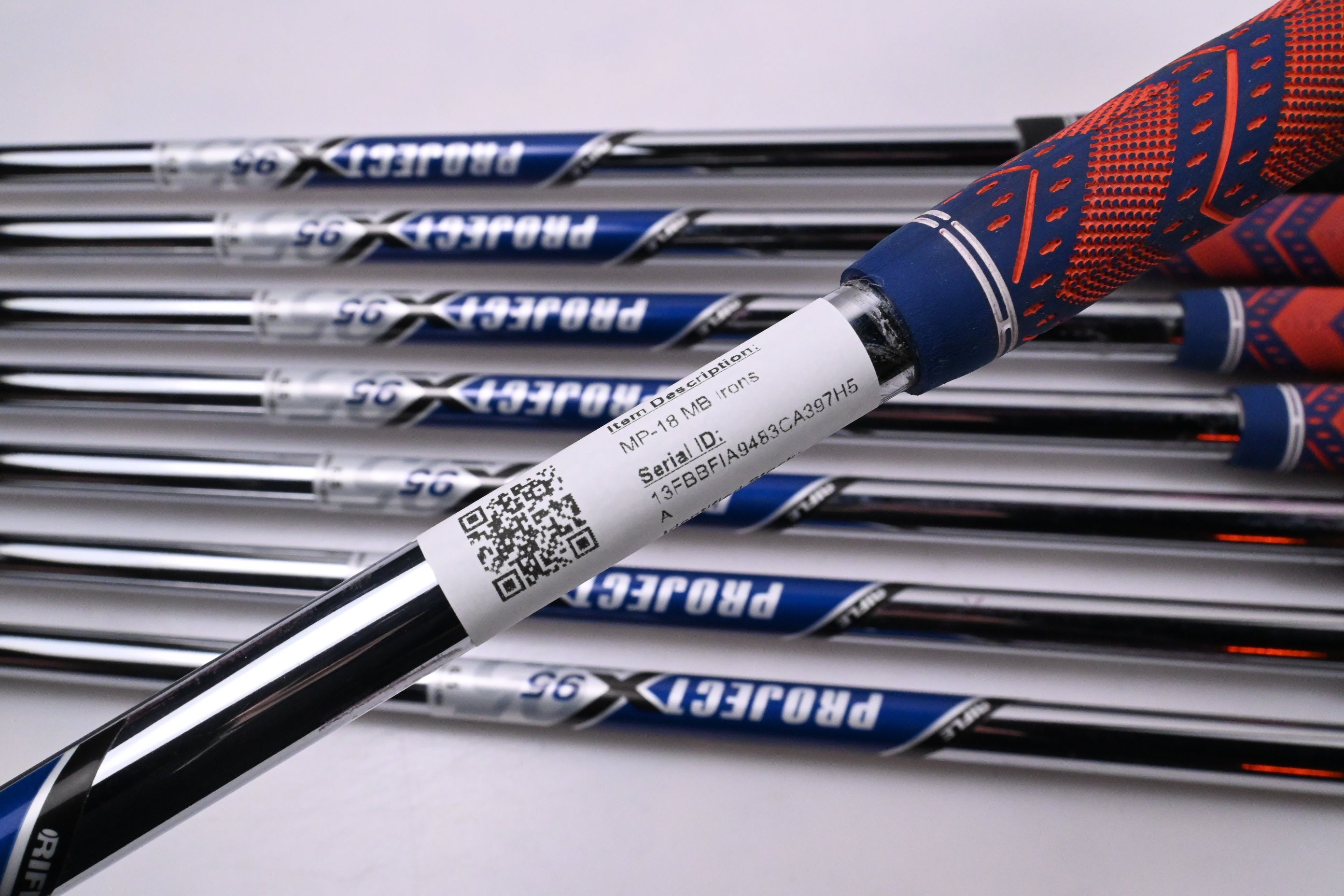 Mizuno MP-18 SC/MB Irons / 3-PW / X-Flex Project X Flighted 95 Shafts