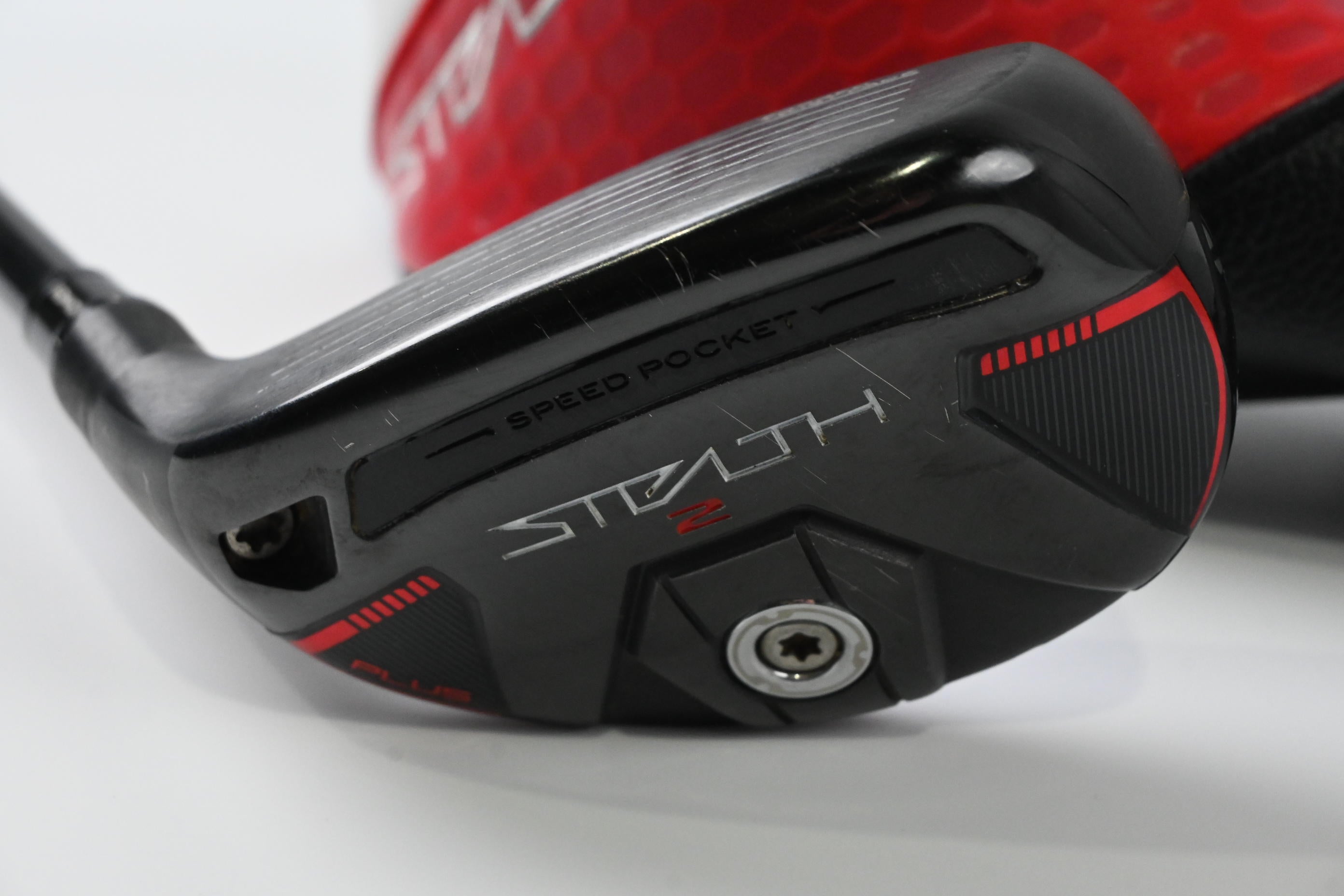 Left Hand Taylormade Stealth 2 Plus #4 Hybrid / 22 Degree / Stiff Flex Kai'Li 85
