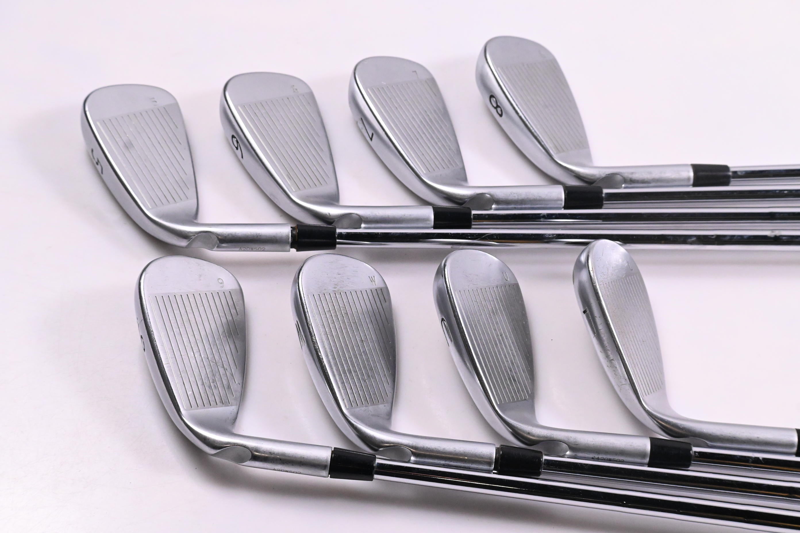 Ping G400 Irons / 5-PW+GW+LW / Black Dot / Regular Flex KBS Tour Shafts