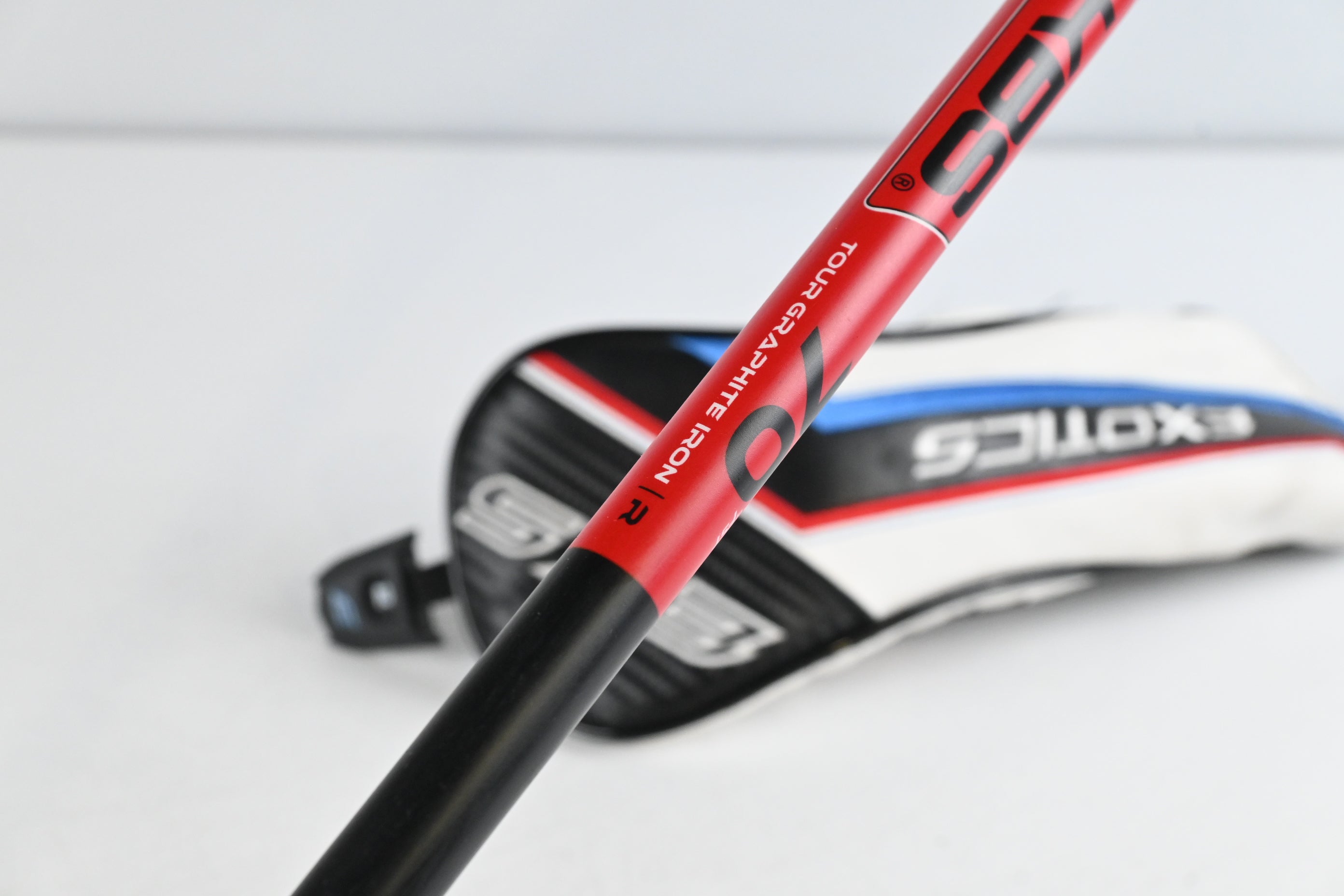 Tour Edge EXS 220 #2 Hybrid / 17 Degree / Regular Flex KBS TGI 70 Shaft