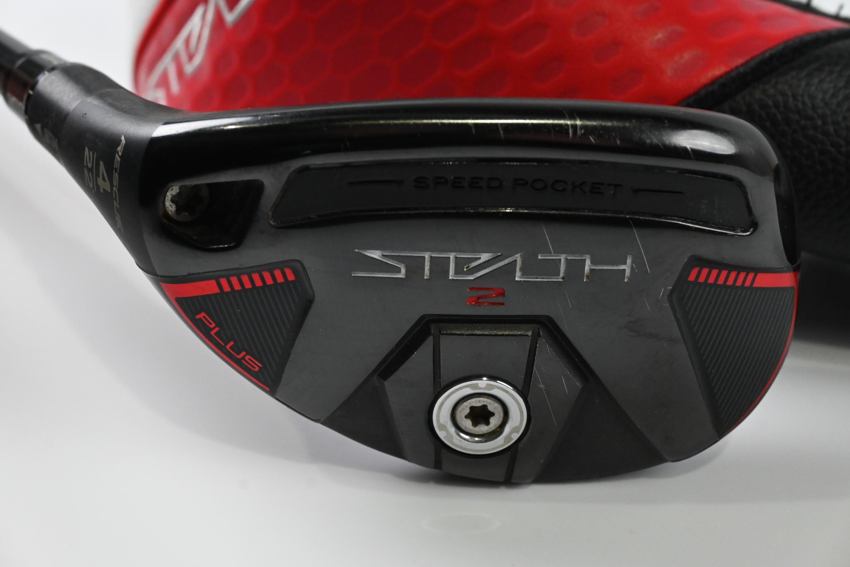 Left Hand Taylormade Stealth 2 Plus #4 Hybrid / 22 Degree / Stiff Flex Kai'Li 85