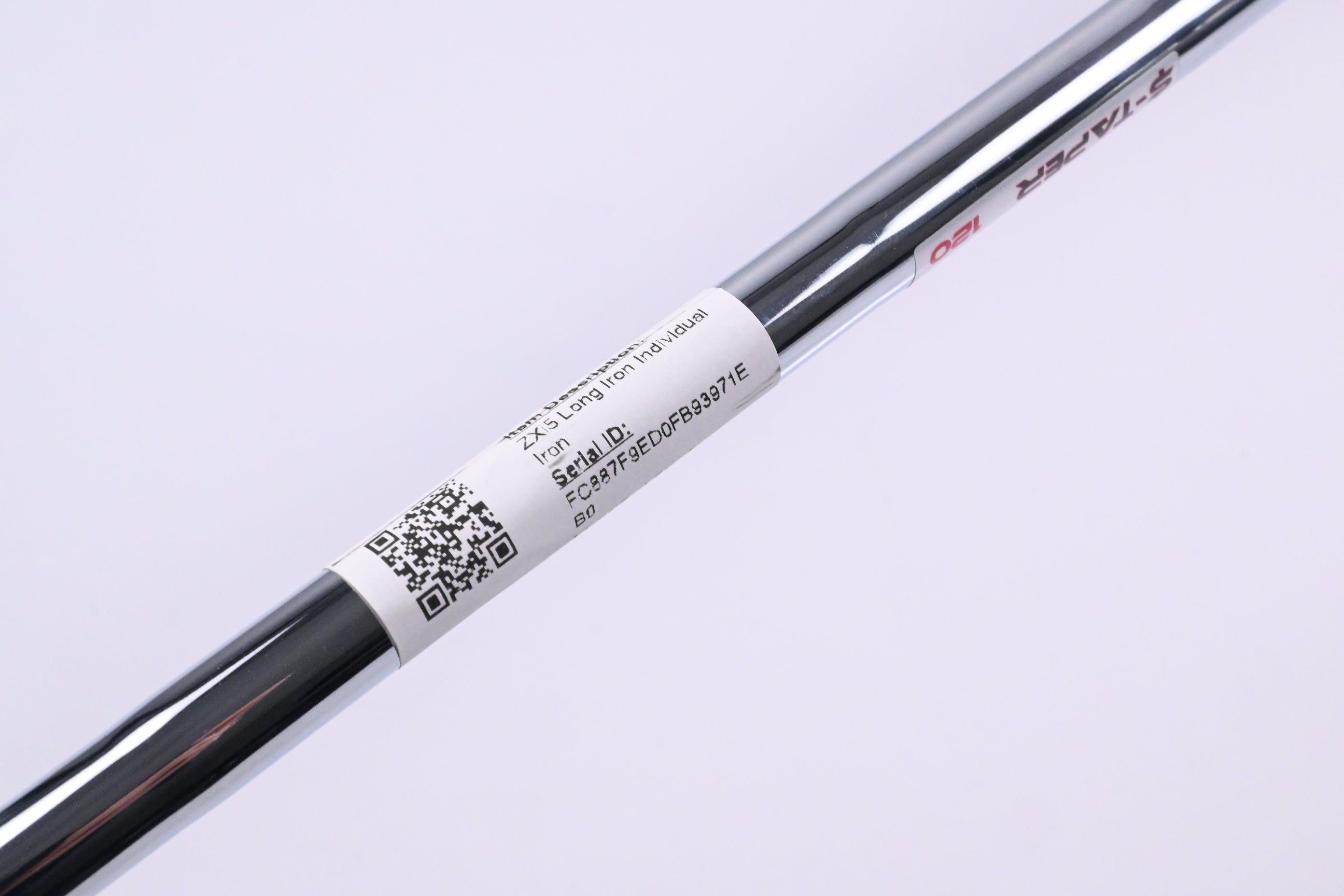 Srixon ZXi5 #3 Iron / 24 Degree / Stiff Flex KBS $-Taper 120 Shaft
