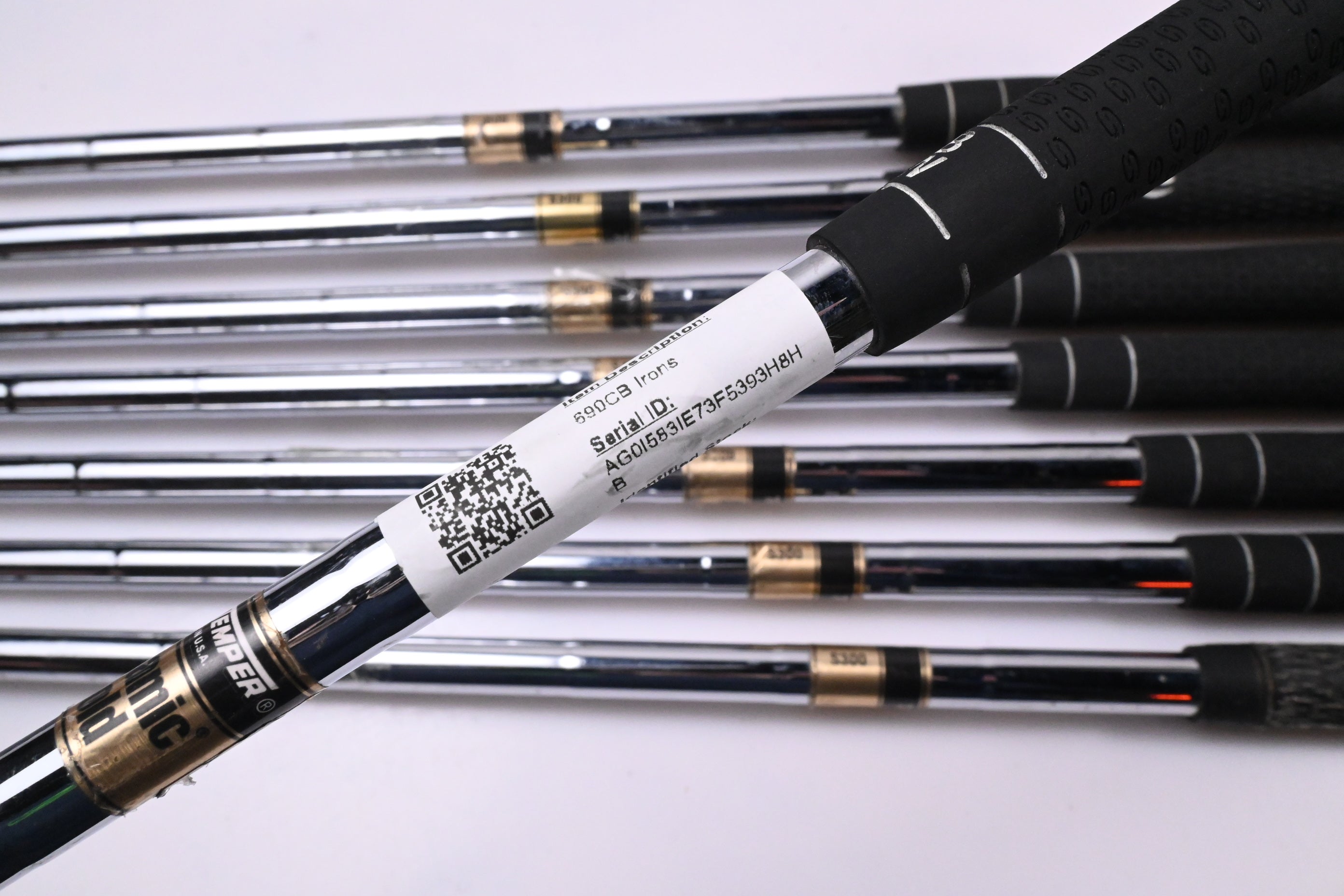 Titleist 690CB Irons / 3-PW / Stiff Flex Dynamic Gold S300 Shafts