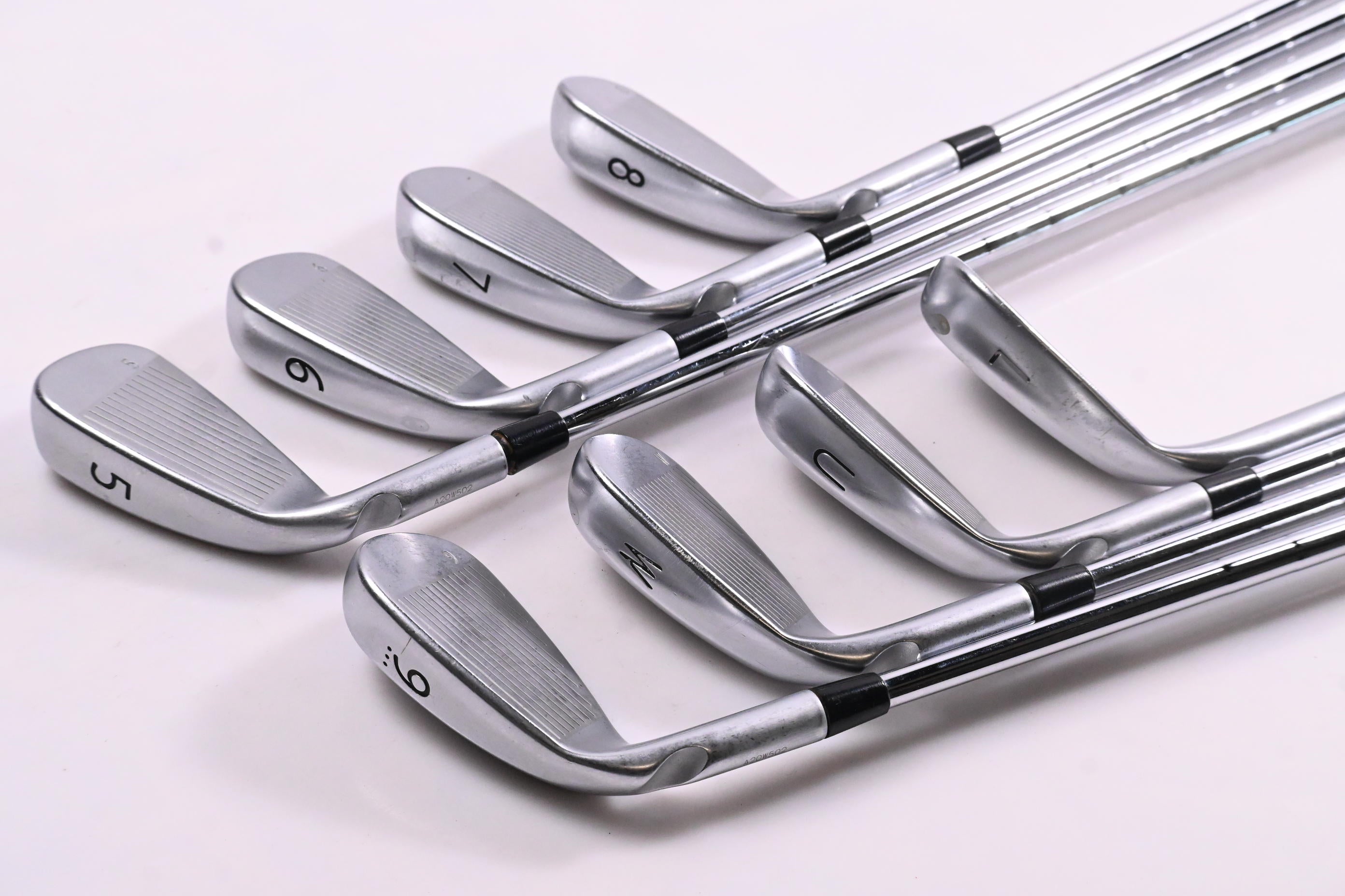 Ping G400 Irons / 5-PW+GW+LW / Black Dot / Regular Flex KBS Tour Shafts