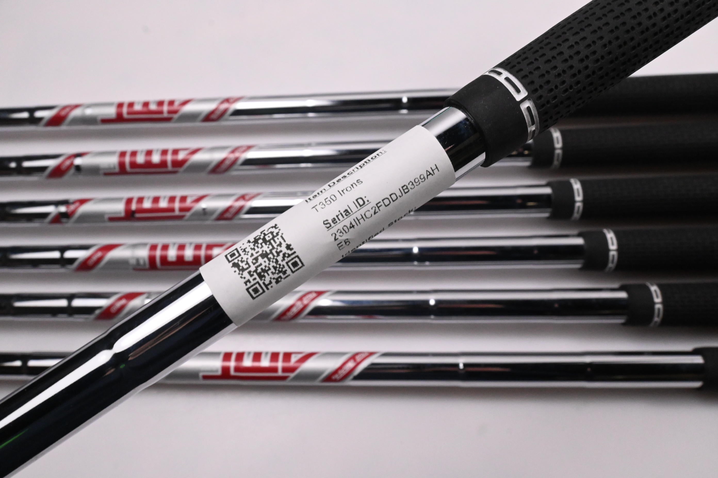 Titleist T350 Irons / 5-PW+48° / Regular Flex AMT Red R300 Shafts