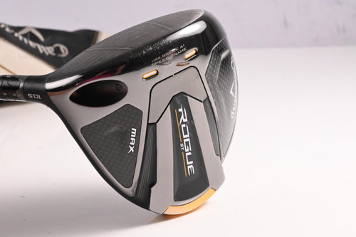 Left Hand Callaway Rogue ST Max Driver / 10.5 Degree / Regular Flex Cypher 50
