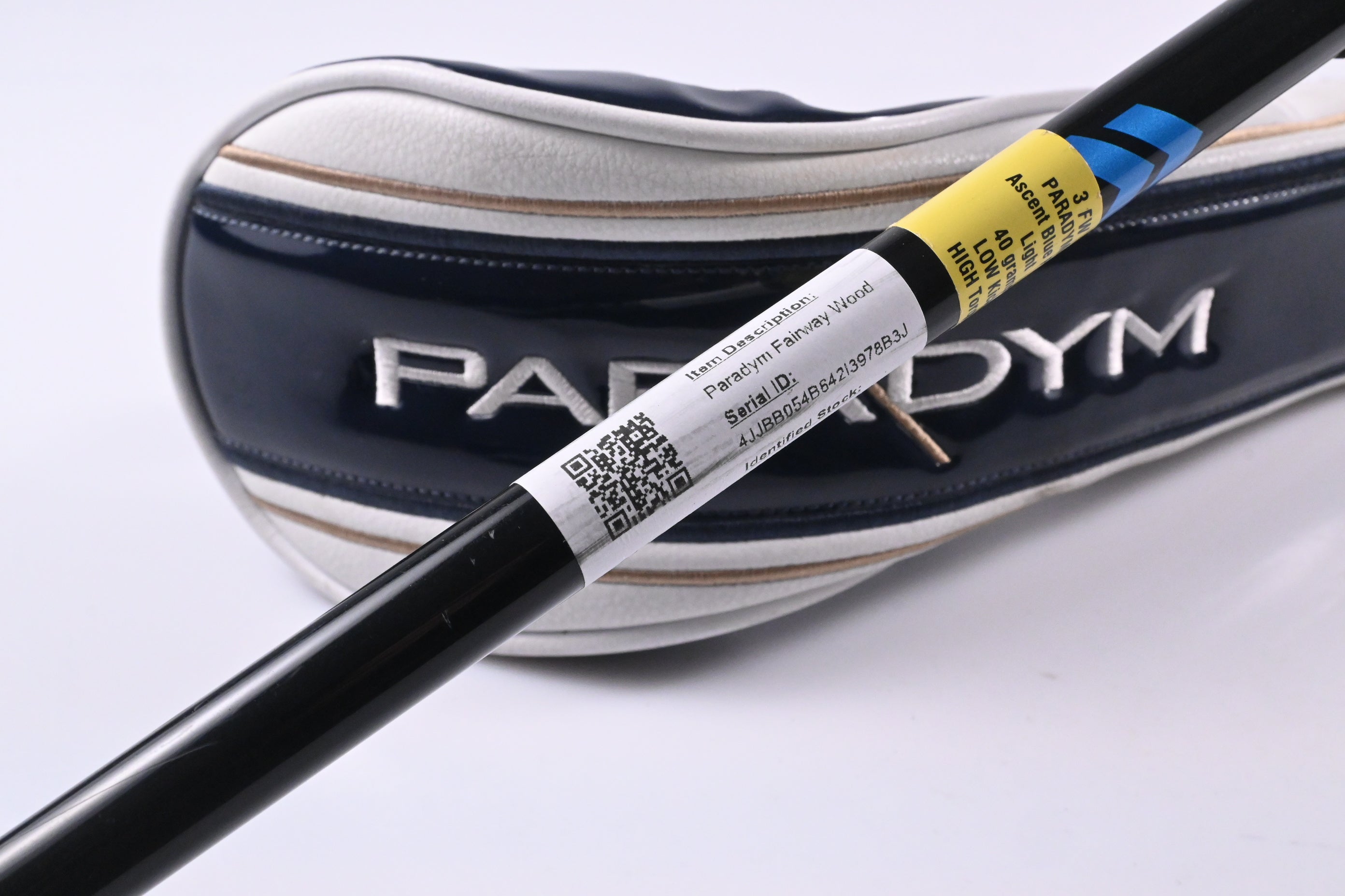Left Hand Callaway Paradym #3 Wood / 15 Degree / Senior Flex Aldila Ascent PL 40