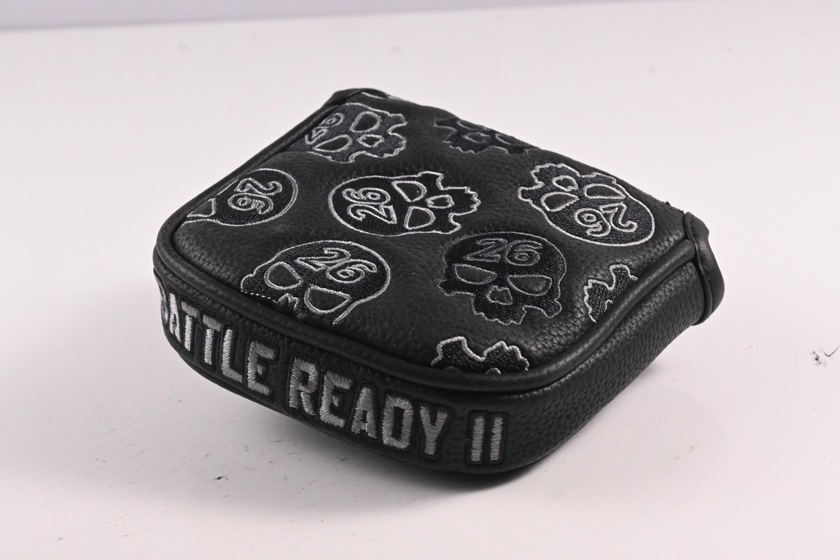 Left Hand PXG Battle Ready II Bat Attack Double Bend Putter / 34 Inch