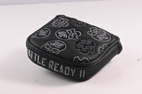 Left Hand PXG Battle Ready II Bat Attack Double Bend Putter / 34 Inch