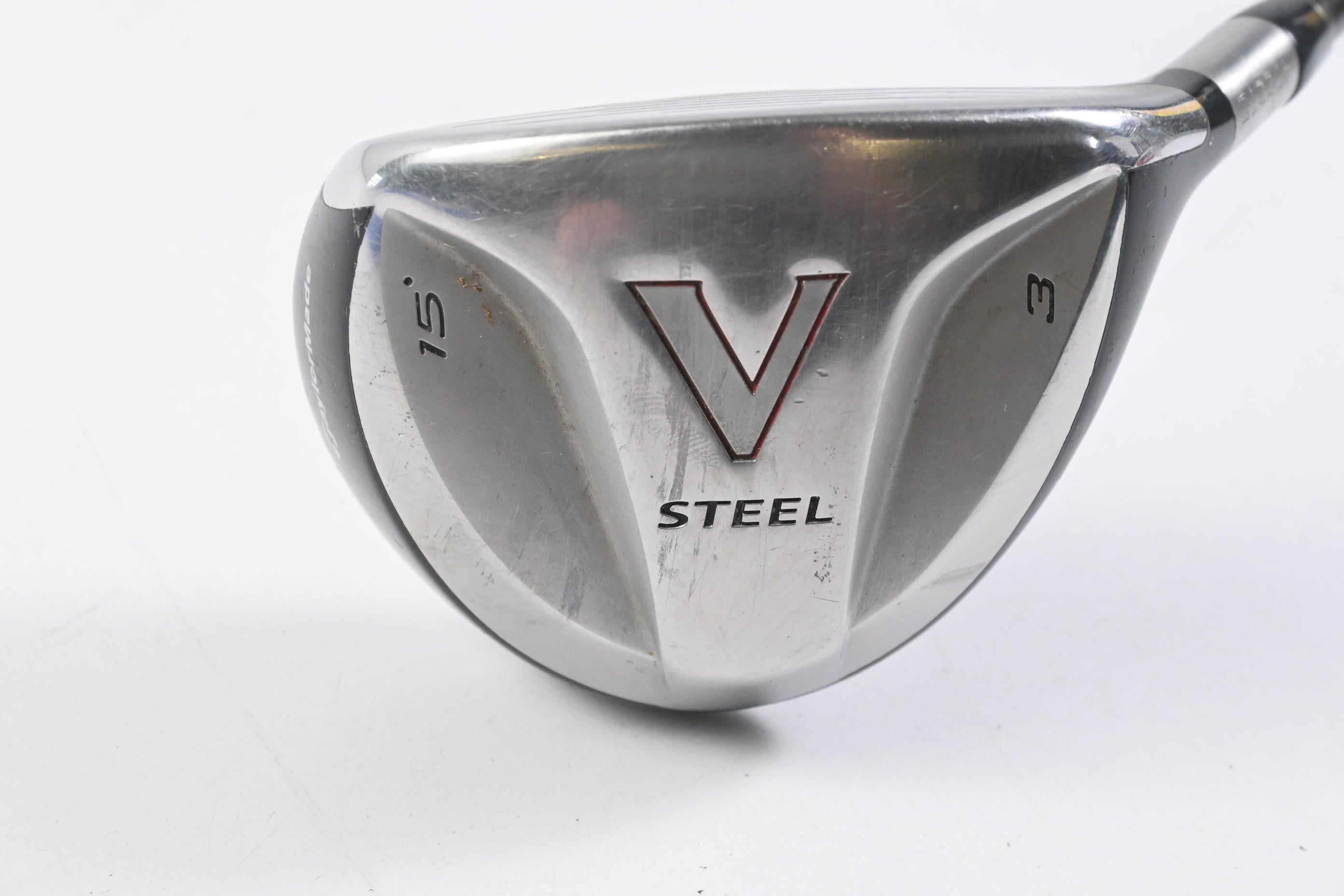 Taylormade V-Steel #3 Wood / 15 Degree / Stiff Flex Taylormade M.A.S.2 Ultralite