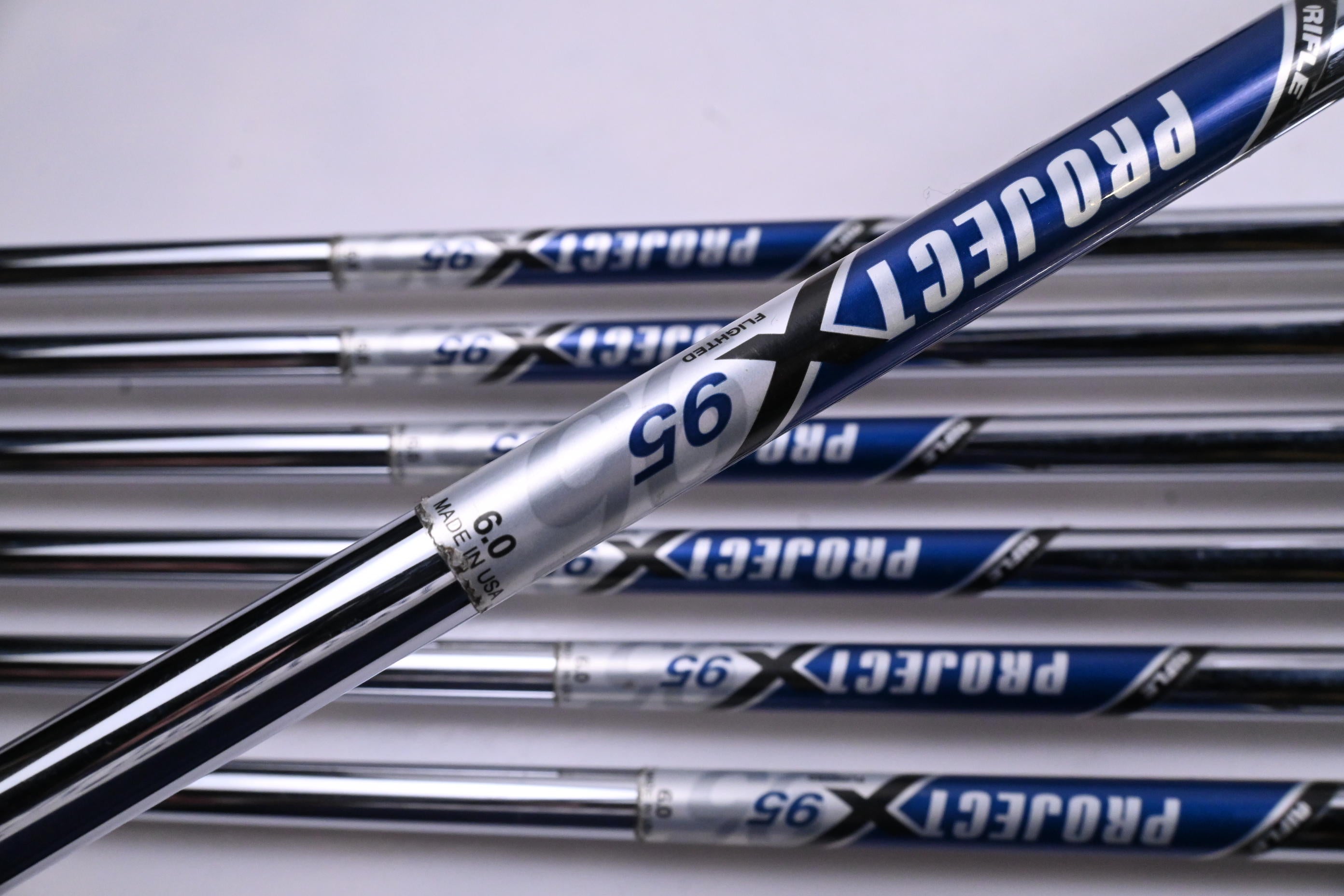Callaway X Hot Pro Irons / 4-PW / Stiff Flex Project X Flighted 95 Shafts