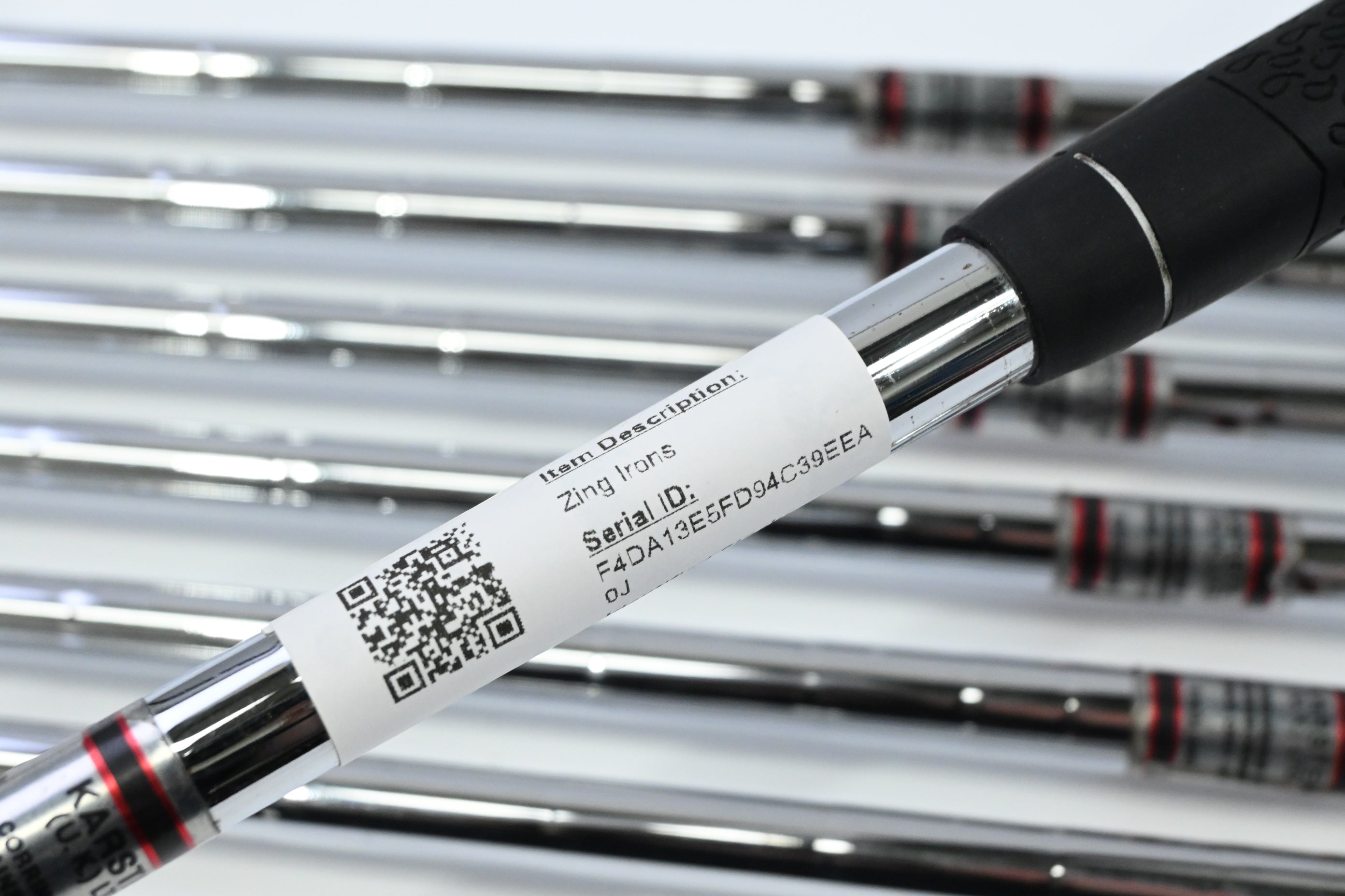 Ping Zing Irons / 5-PW+SW / Red Dot / Stiff Flex Ping JZ Steel Shafts