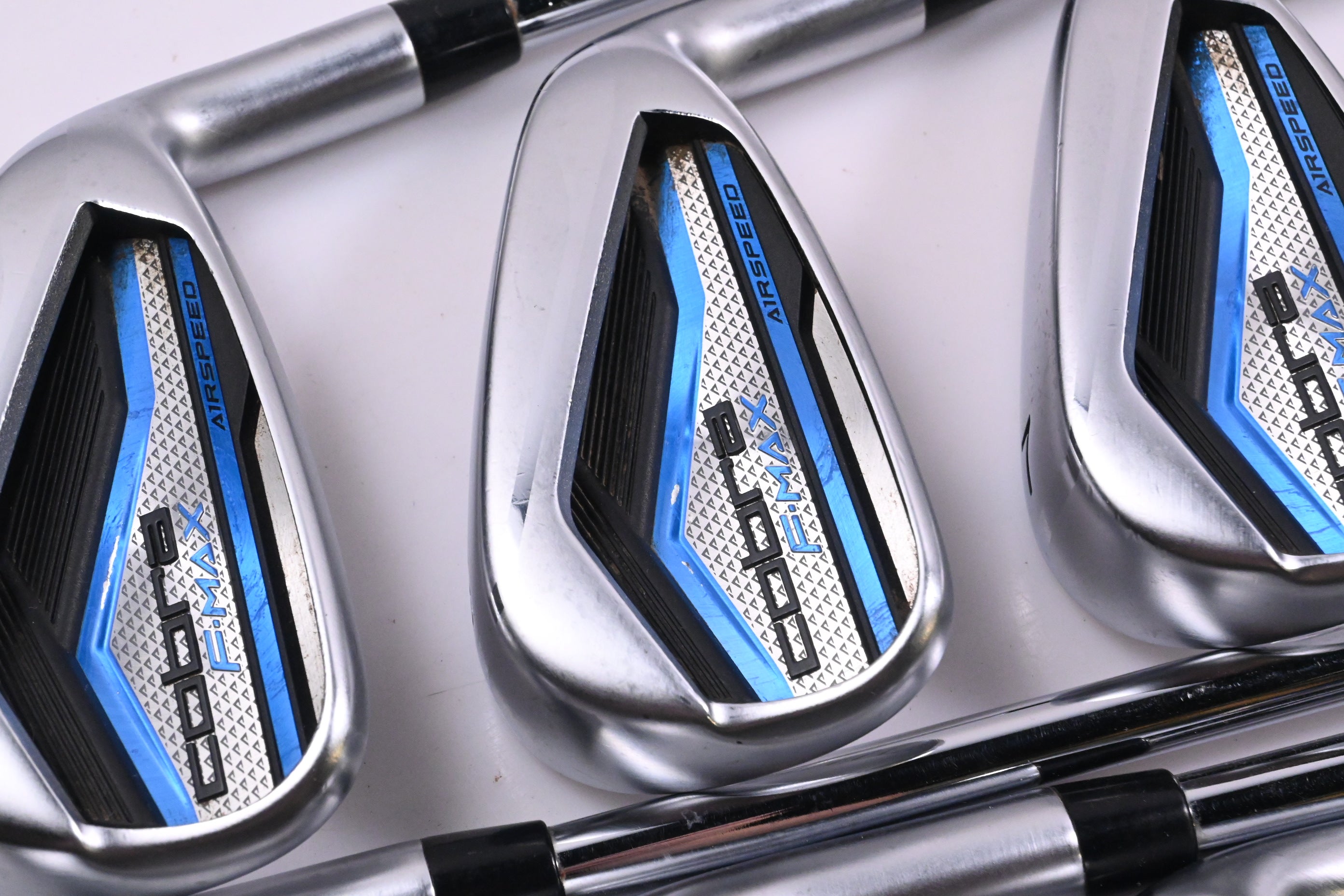 Cobra F-Max Airspeed Irons / 5-PW+SW / Regular Flex Cobra Shafts