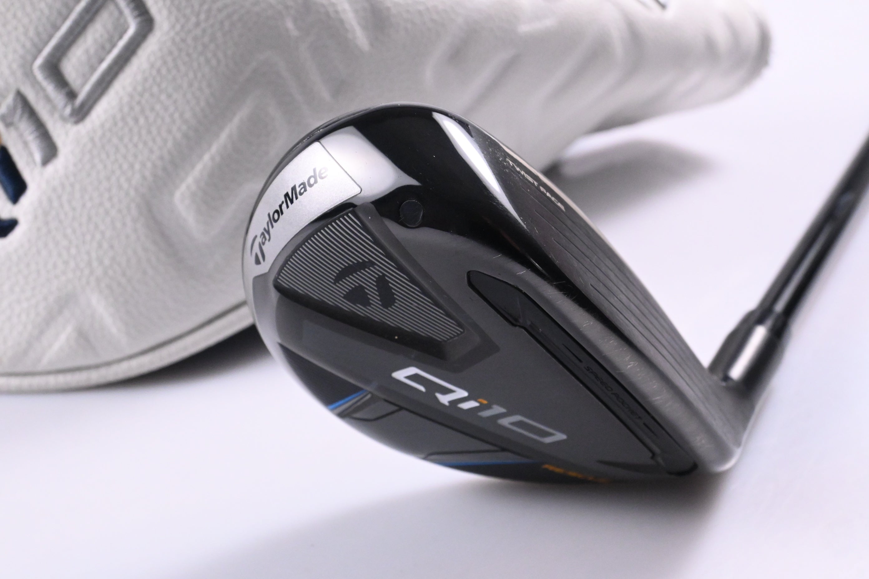 Taylormade Qi10 #4 Hybrid / 22 Degree / Stiff Flex Ventus TR Blue 7 Shaft